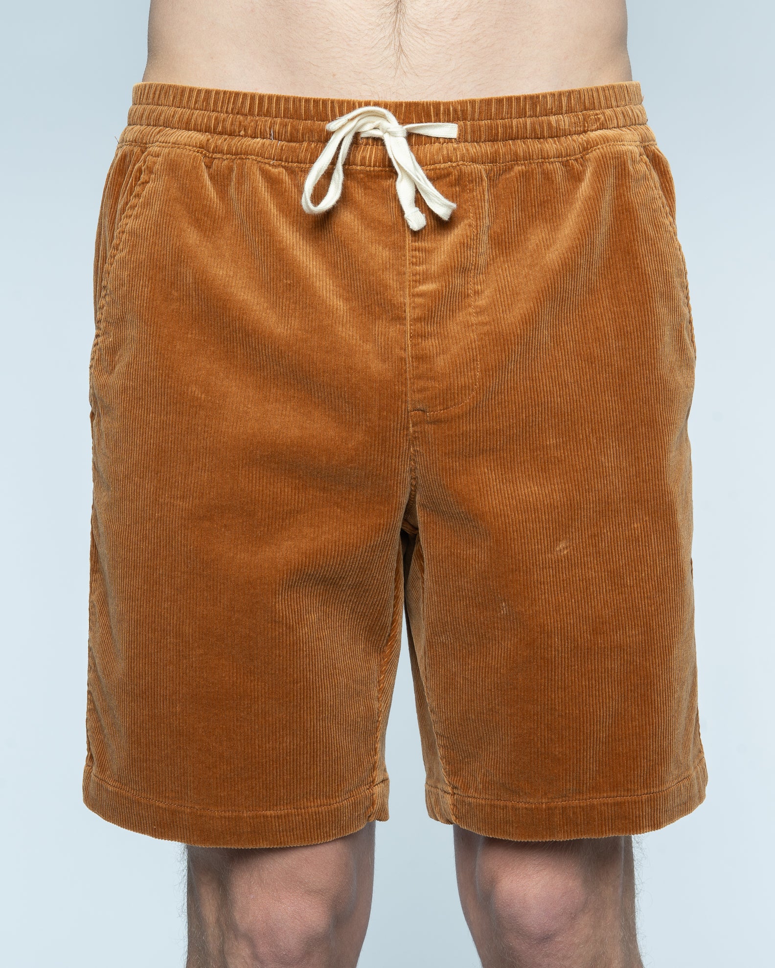 17.5" Latitude Cord Shorts - Brown