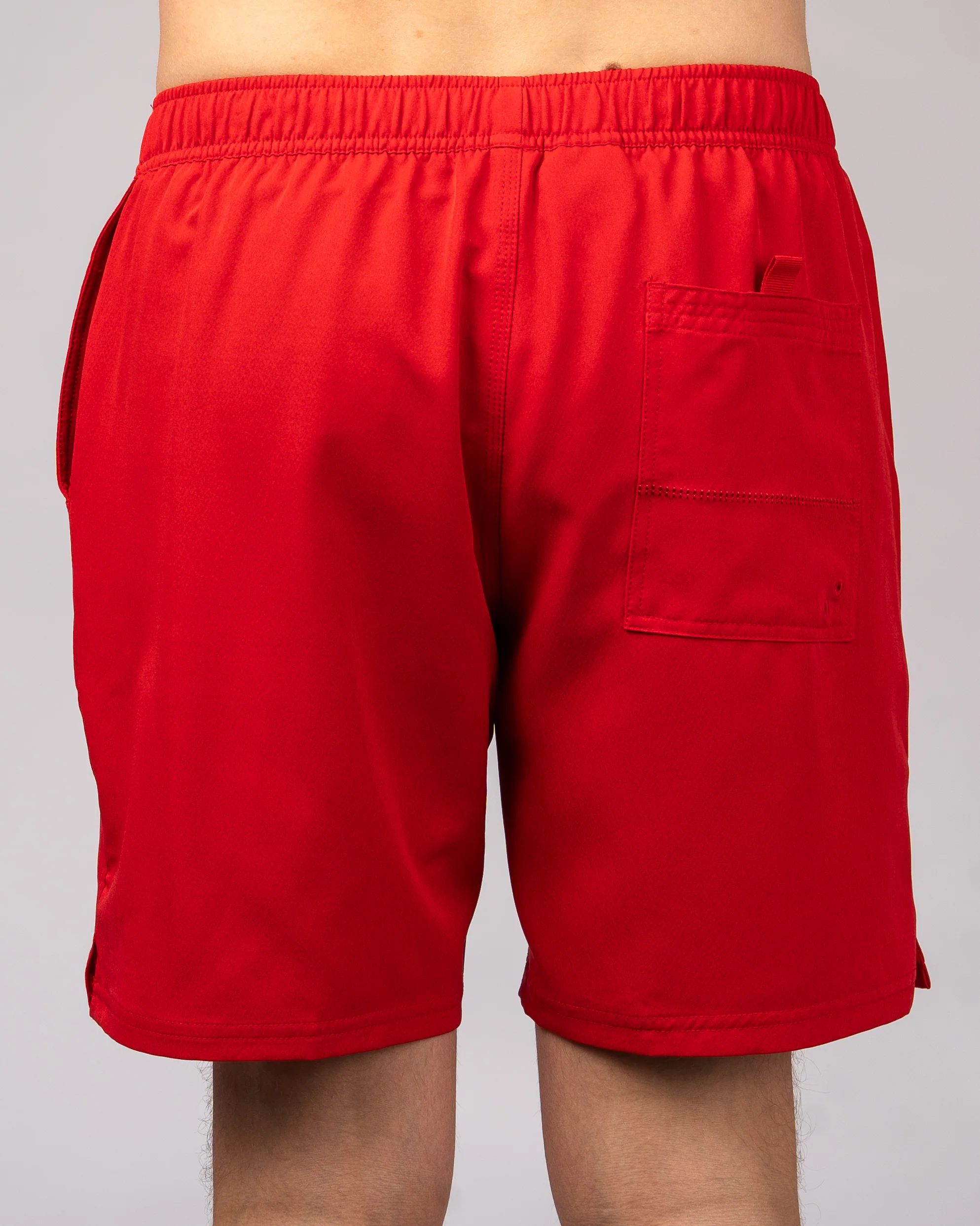17" Continental Boardshorts - Red - Image 2