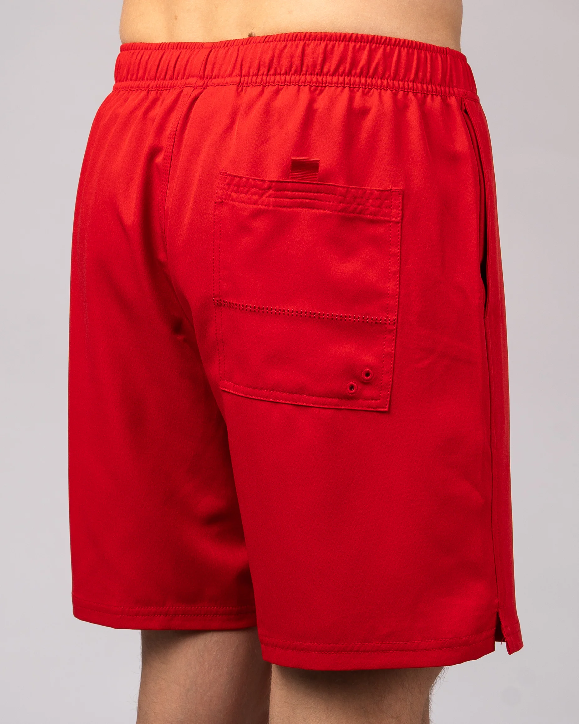17" Continental Boardshorts - Red - Image 4