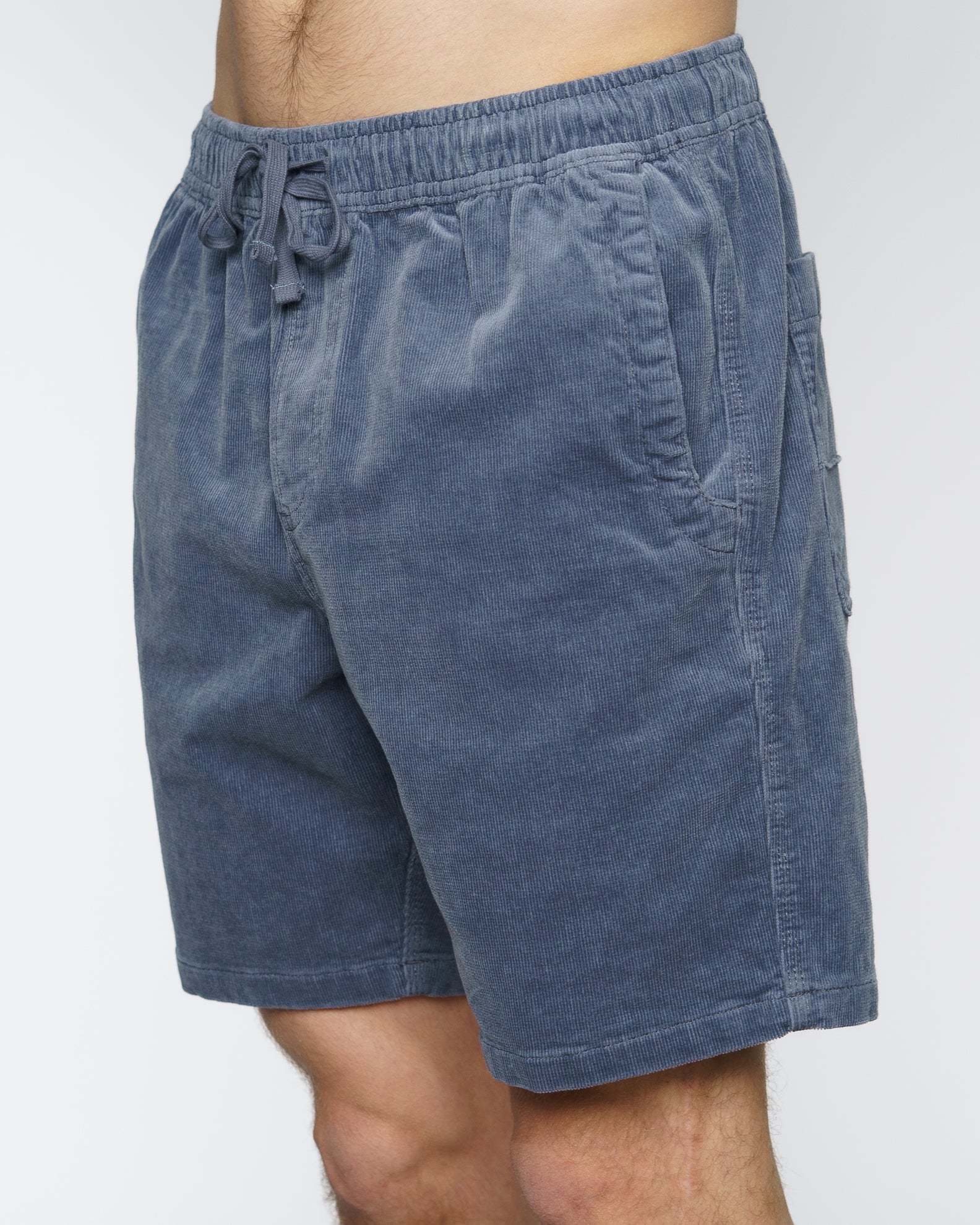 18" Cords Shorts - Blue - Image 3