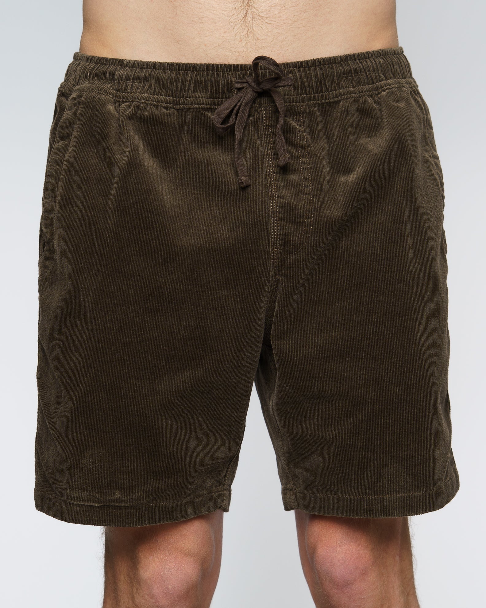 18" Cords Shorts - Walnut
