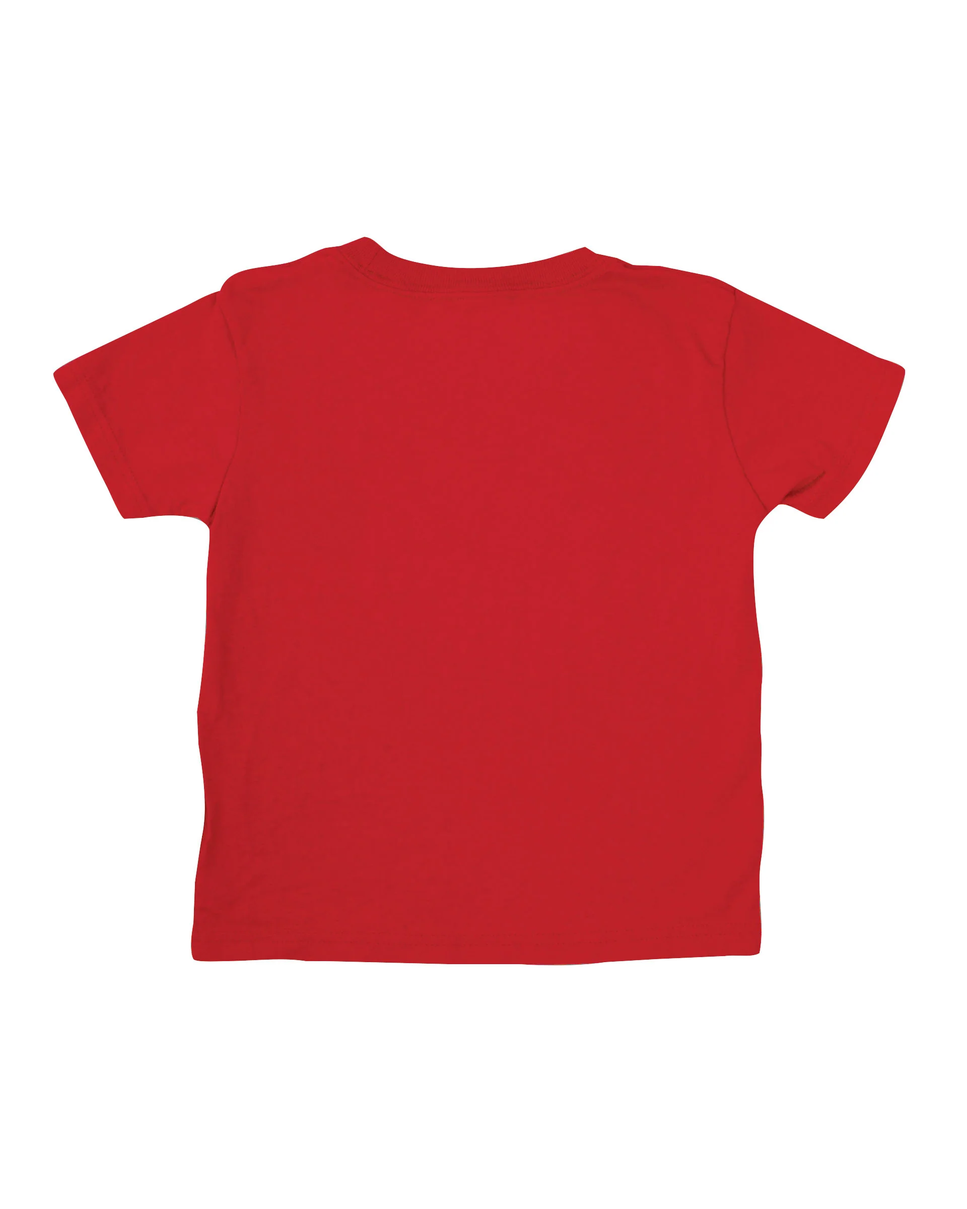 (18M-7) Kids Screaming Hand Front S/S T-Shirt - Red - Image 2