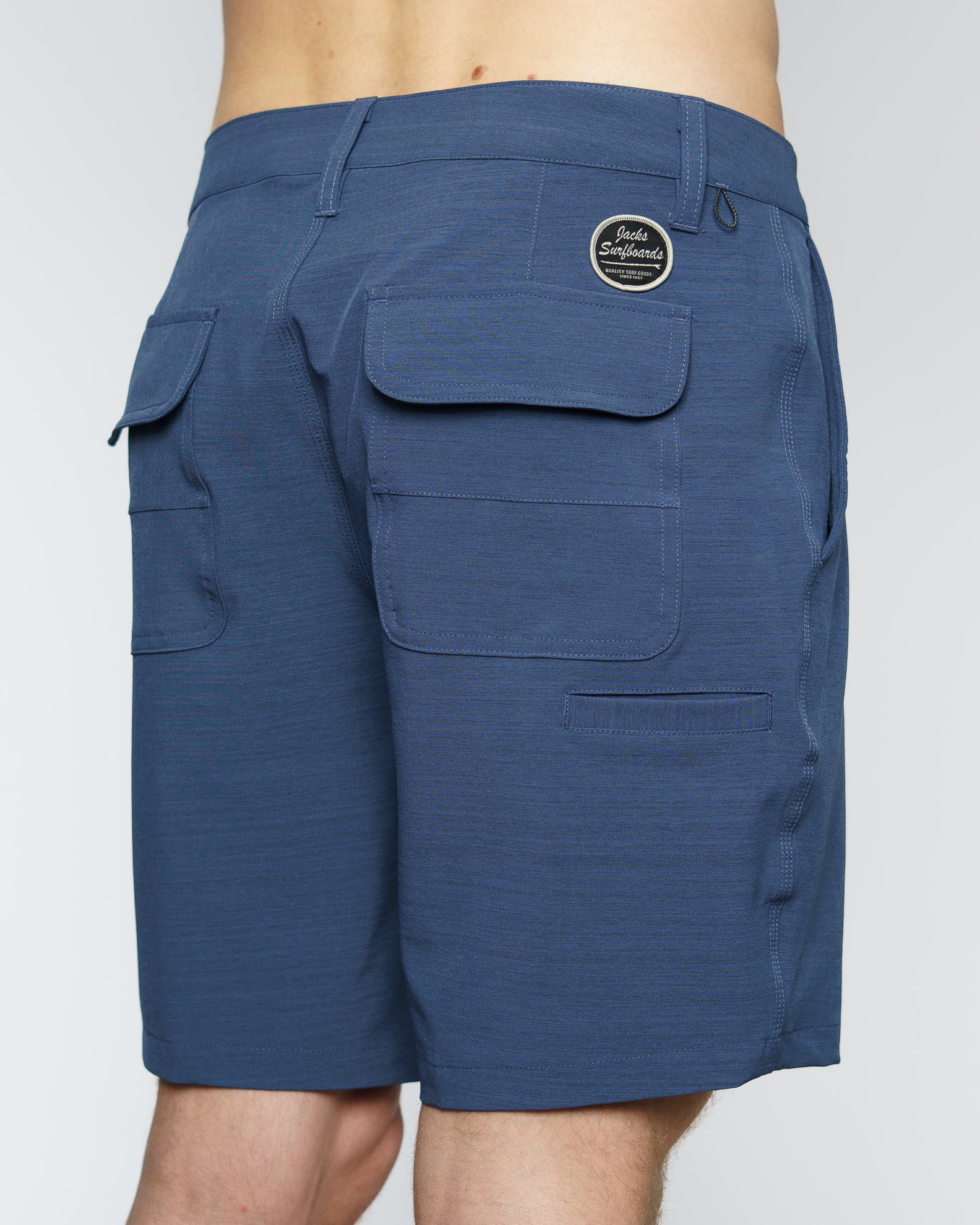19" Daily Hybrid Shorts - Navy - Image 4