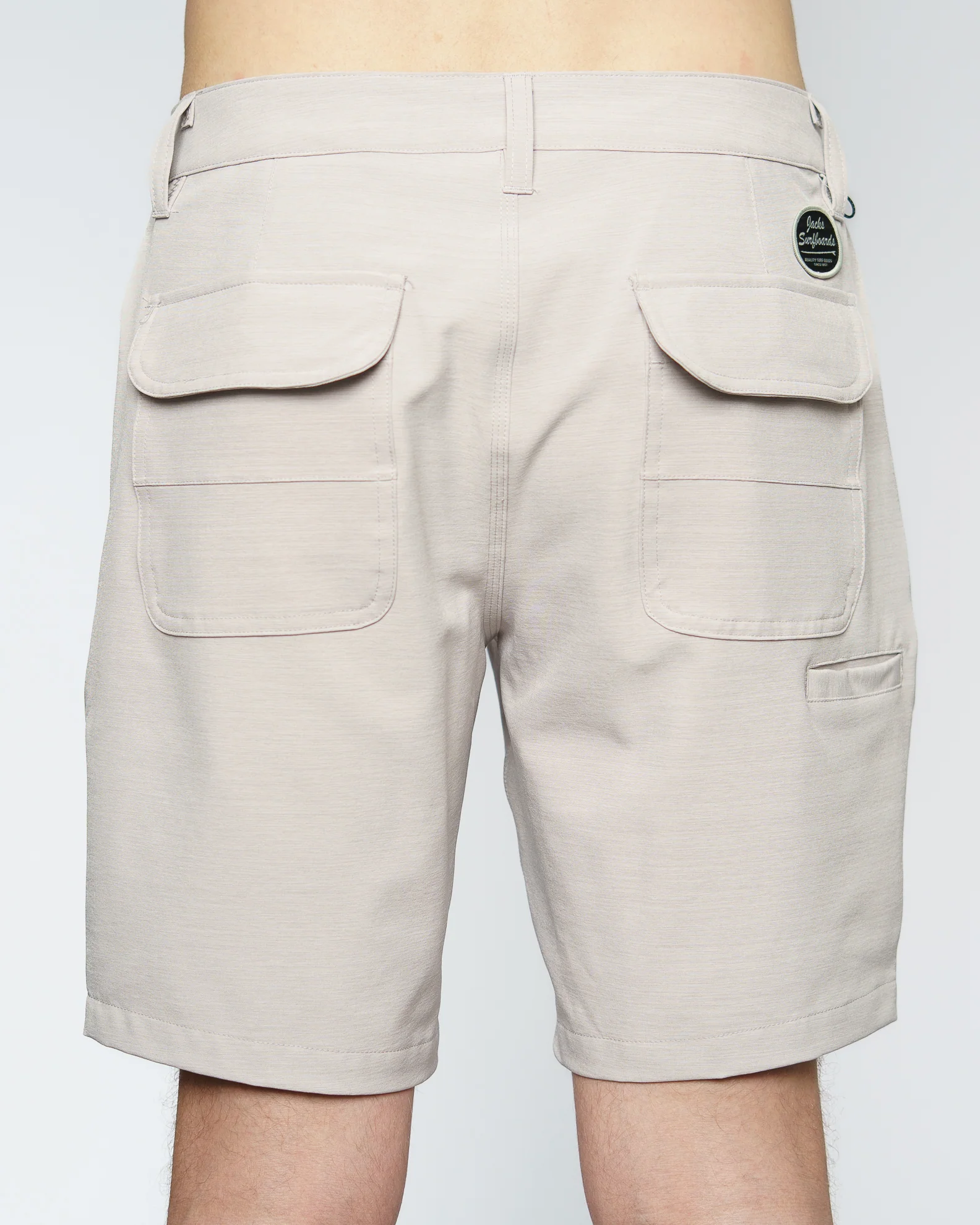 19" Daily Hybrid Shorts - Stone - Image 2