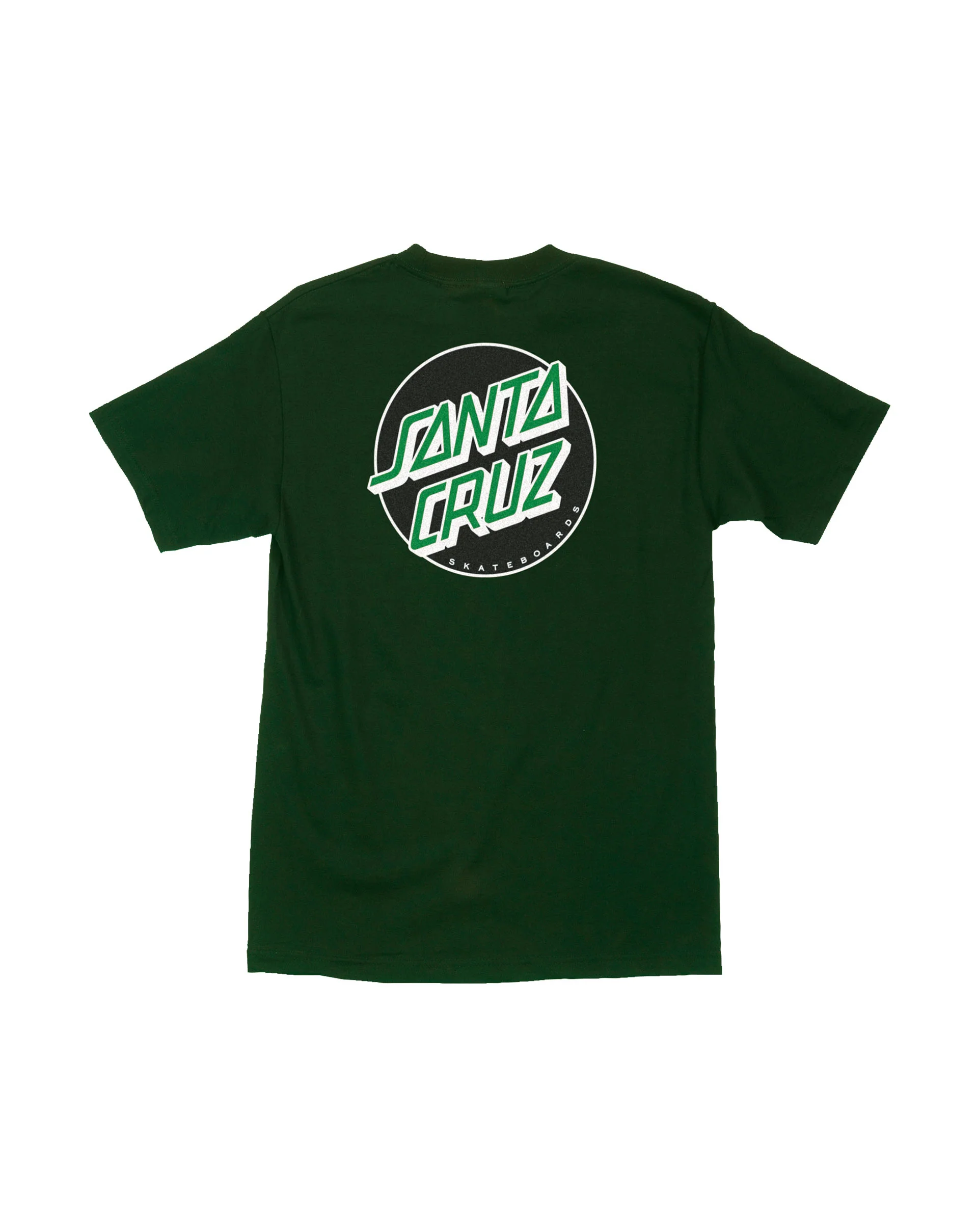 (18M-7) Toddlers Other Dot S/S T-Shirt - Forest/Black/Green