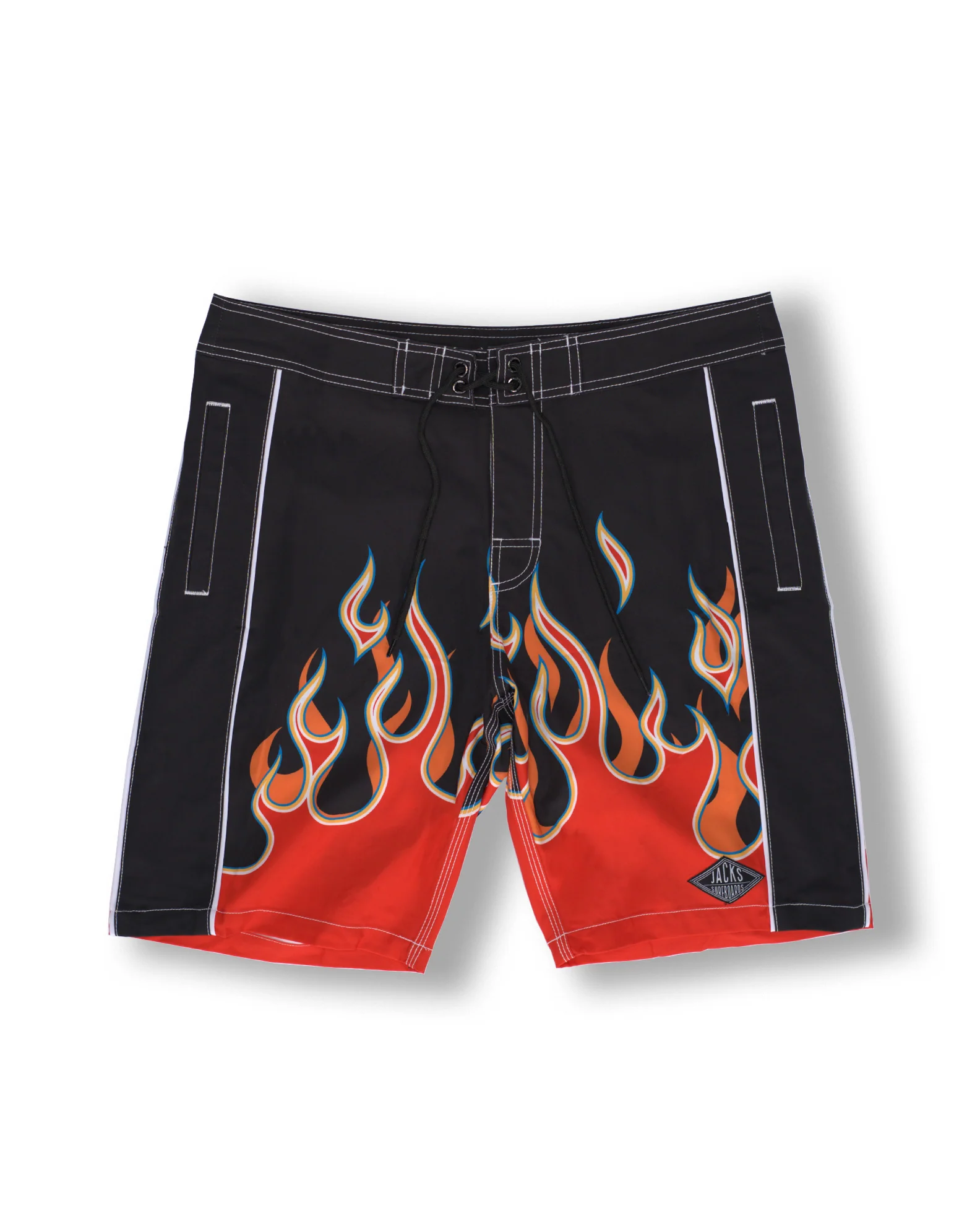 20" Flames Volley Shorts - Image 5