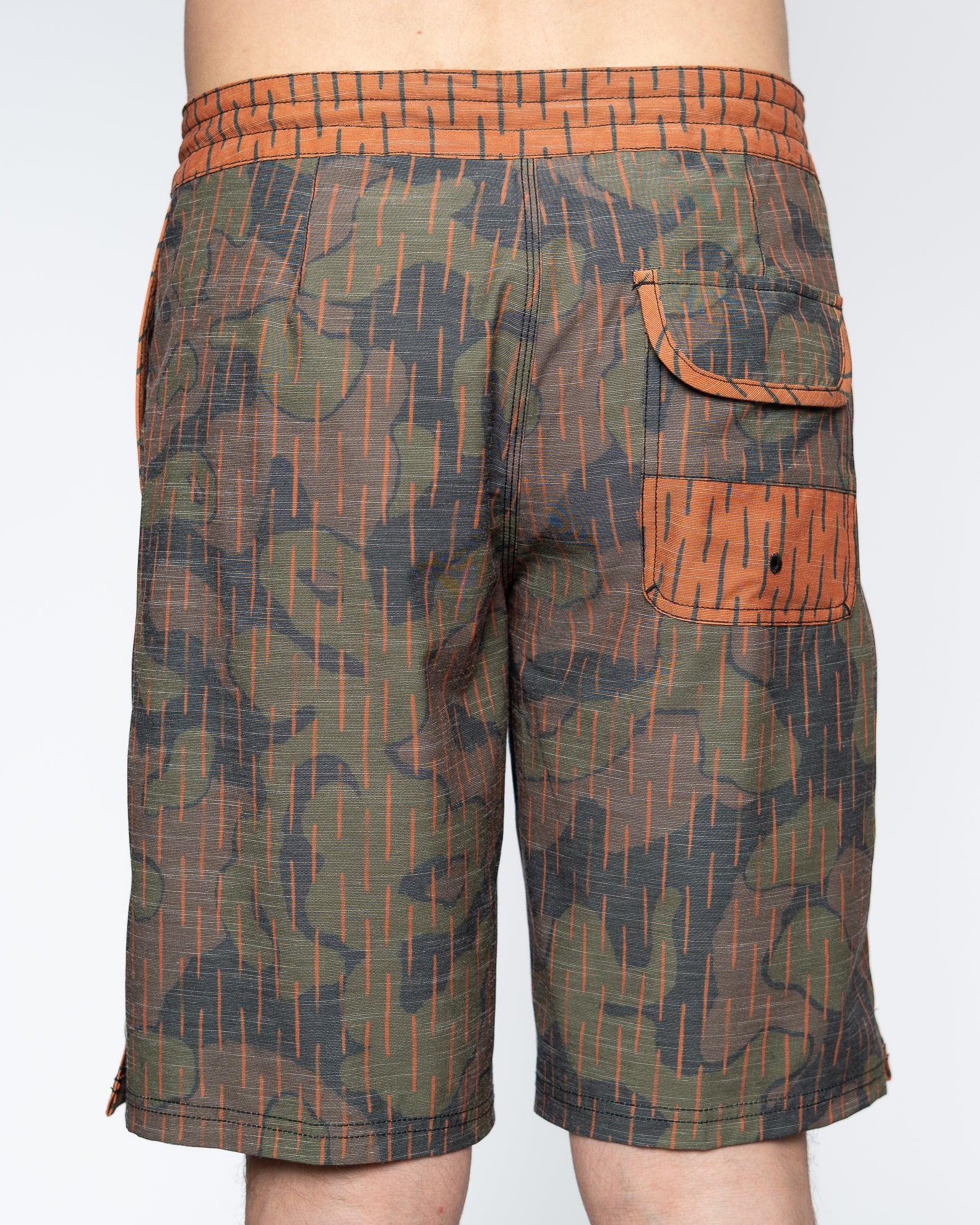 20" Ford Drizzle Boardshorts - Black - Image 2