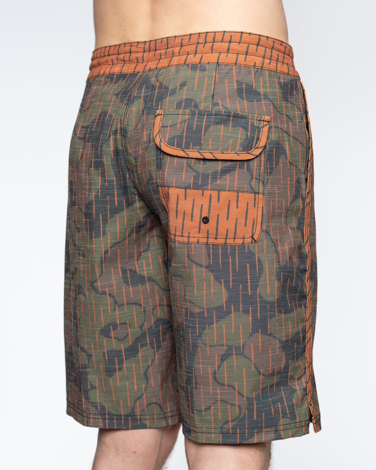 20" Ford Drizzle Boardshorts - Black - Image 3