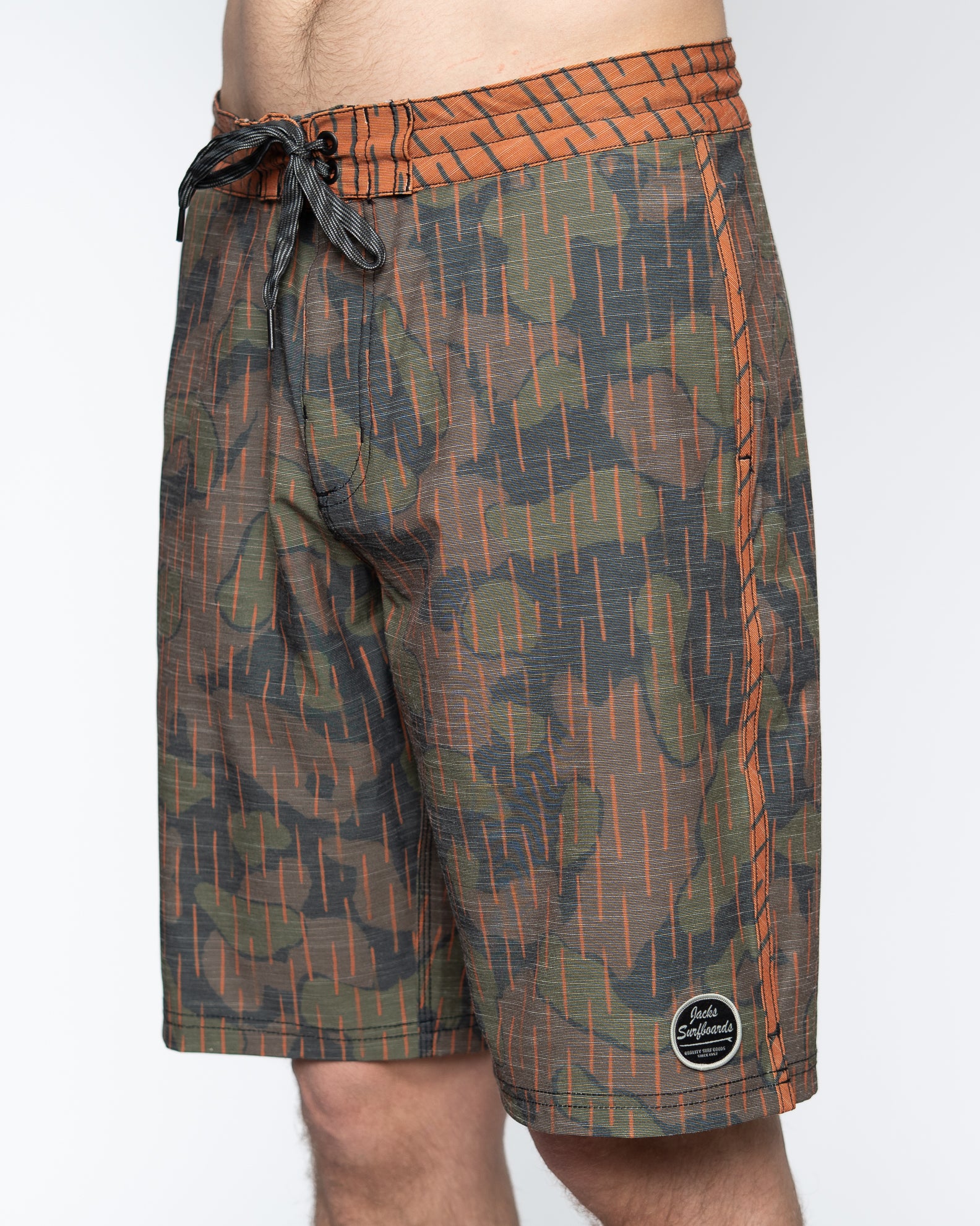 20" Ford Drizzle Boardshorts - Black - Image 4