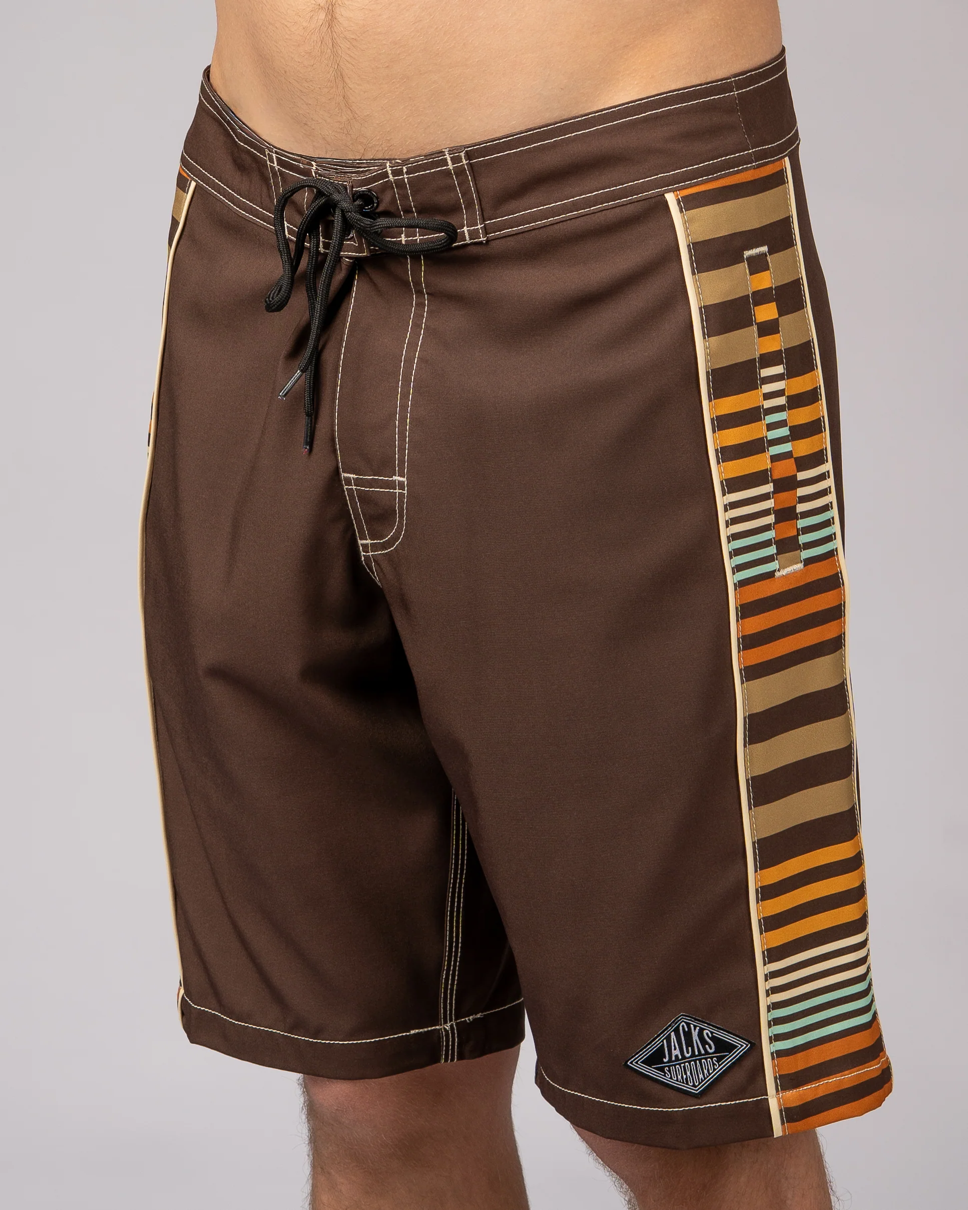 20" Stripes Volley Shorts - Image 3