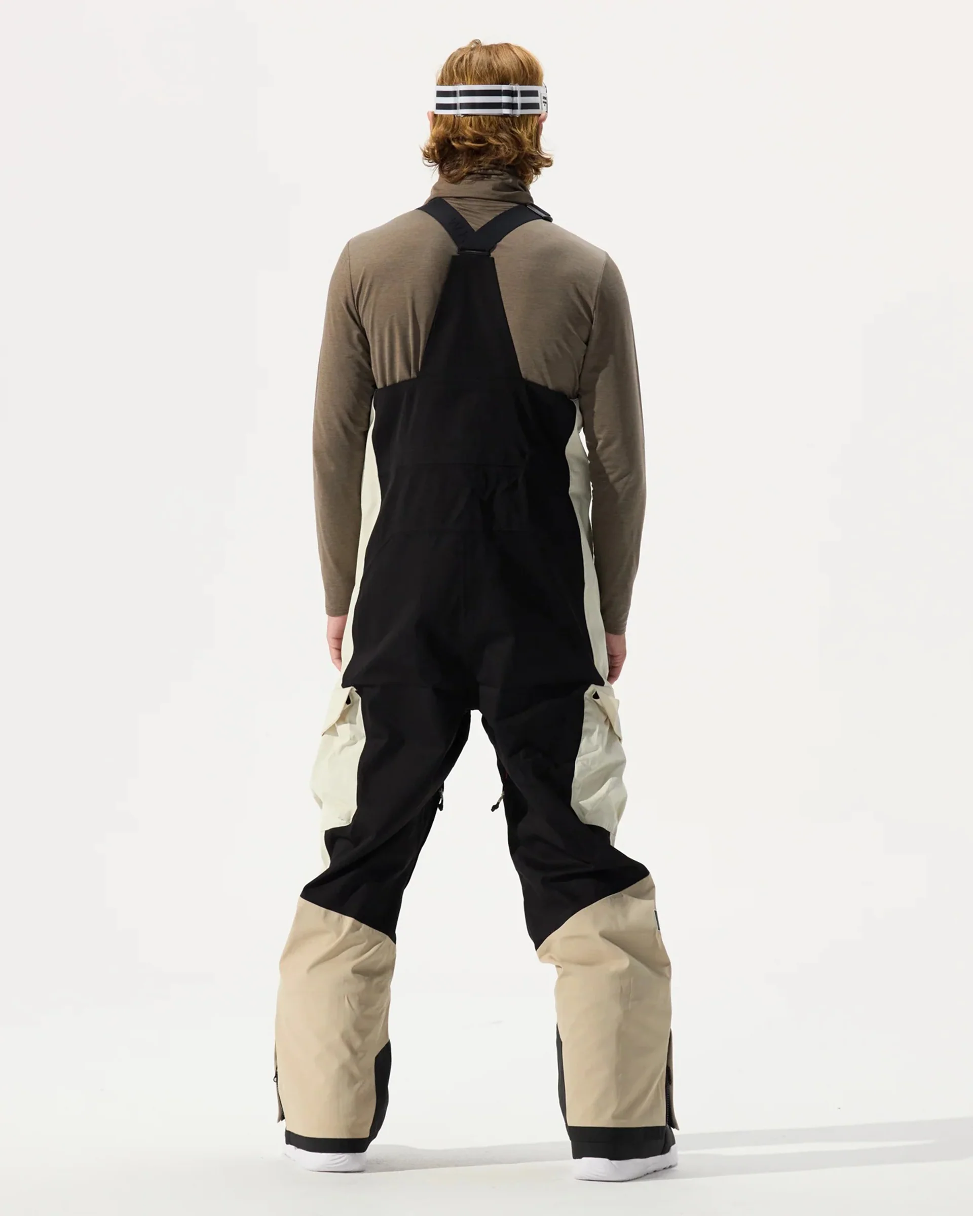 2L Insulated Cargo Bib Pant - Plaza Taupe/Black Onyx/Bone - Image 4