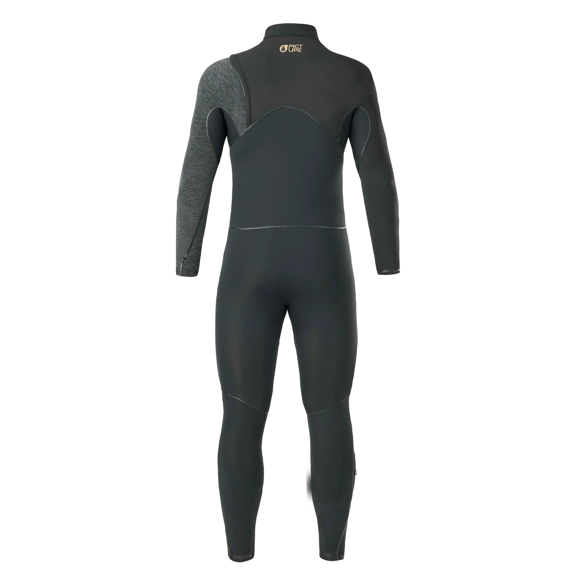4/3mm Dome Front Chest Zip Fullsuit - Black - Image 13