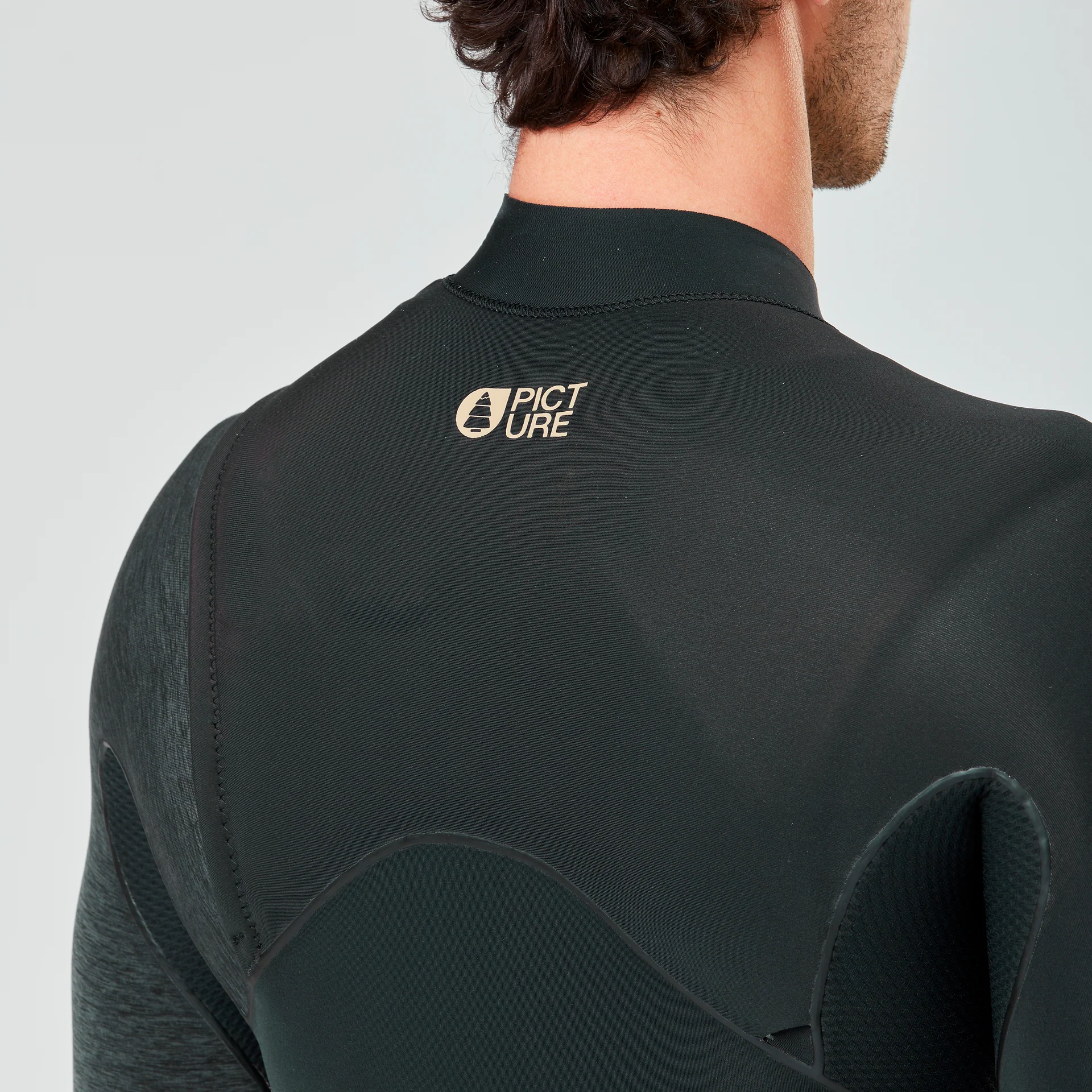 4/3mm Dome Front Chest Zip Fullsuit - Black - Image 5