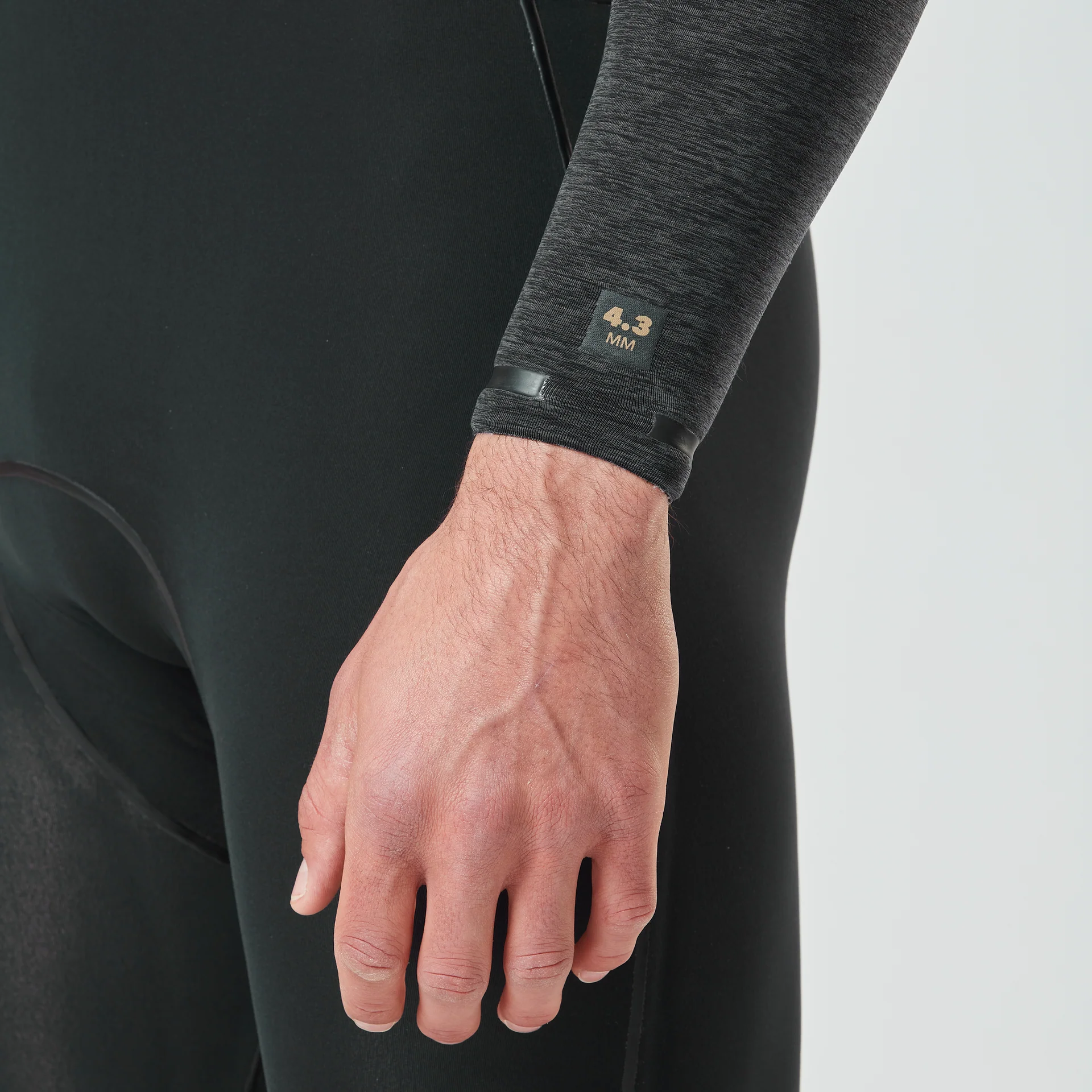 4/3mm Dome Front Chest Zip Fullsuit - Black - Image 6