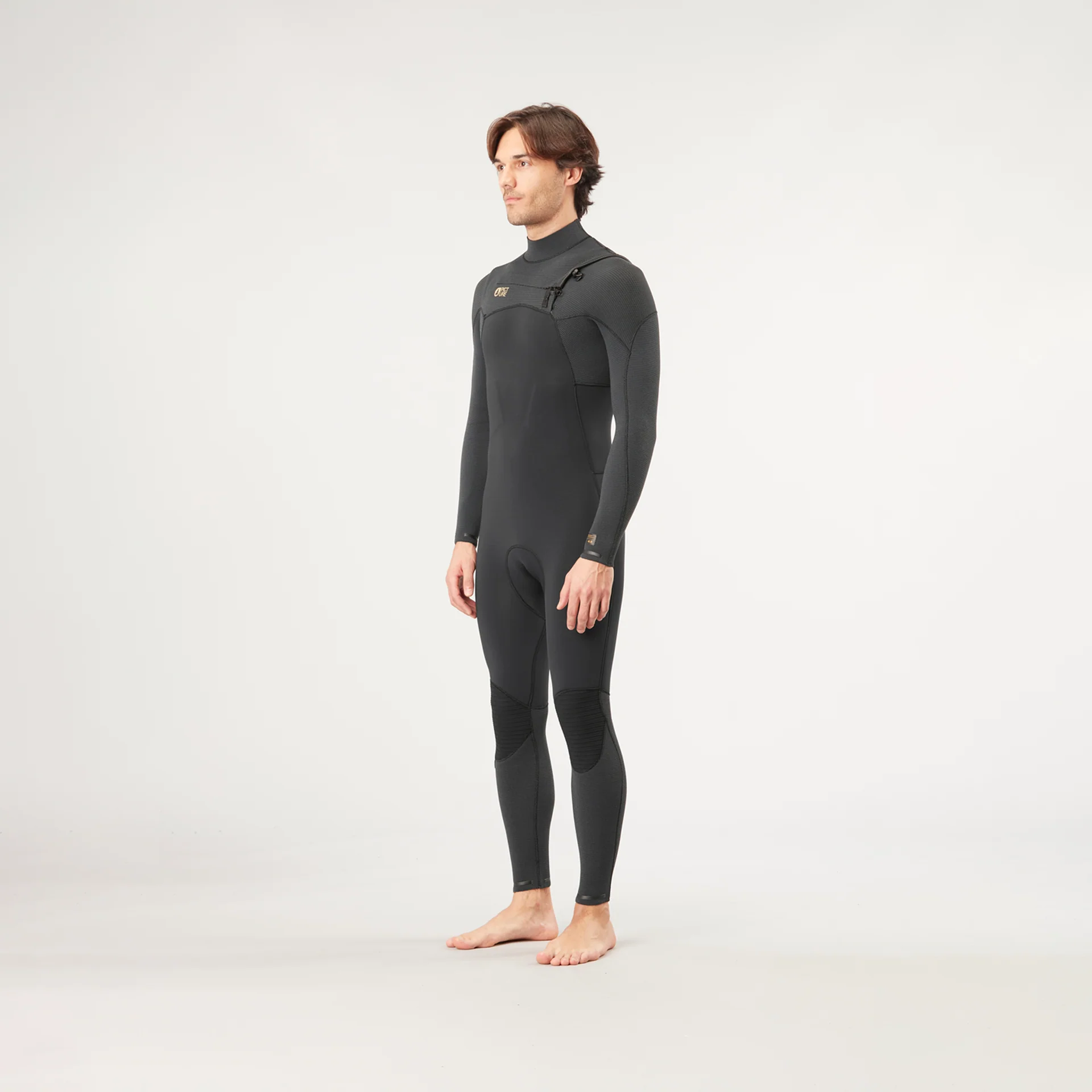 4/3mm Equation Flex Skin Front Chest Zip Fullsuit - Black - Image 2