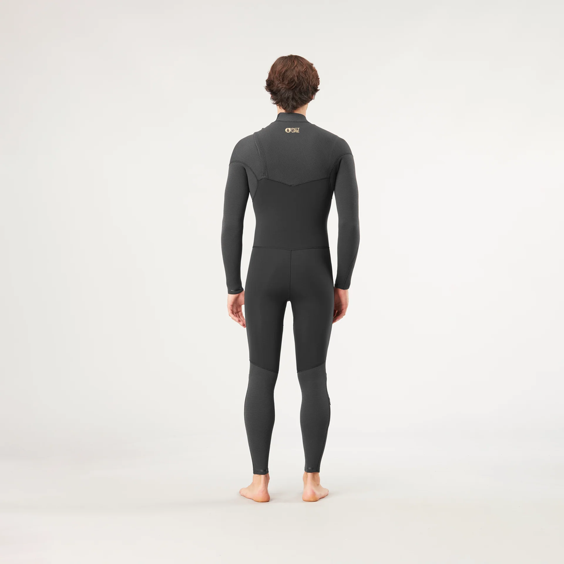 4/3mm Equation Flex Skin Front Chest Zip Fullsuit - Black - Image 3