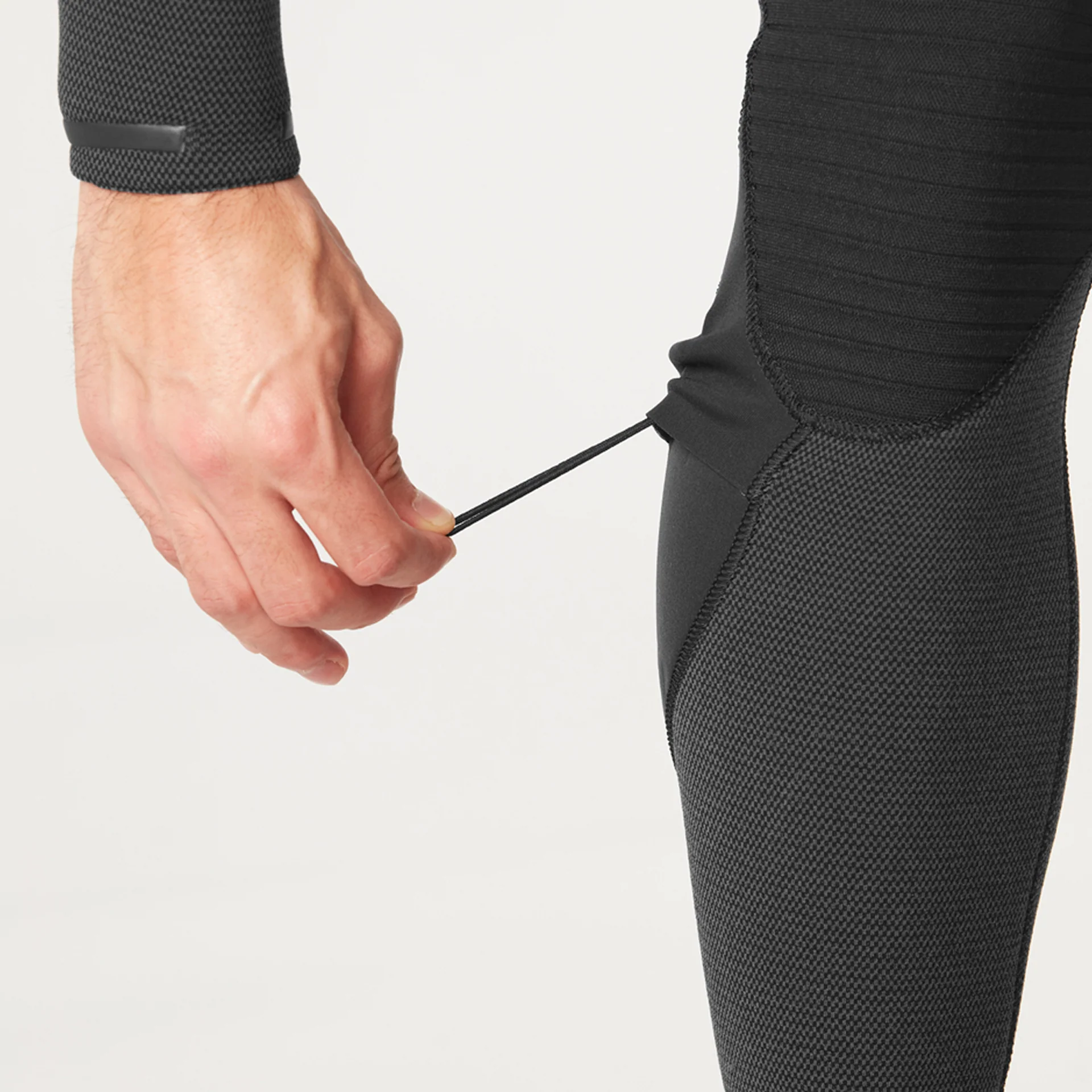 4/3mm Equation Flex Skin Front Chest Zip Fullsuit - Black - Image 5