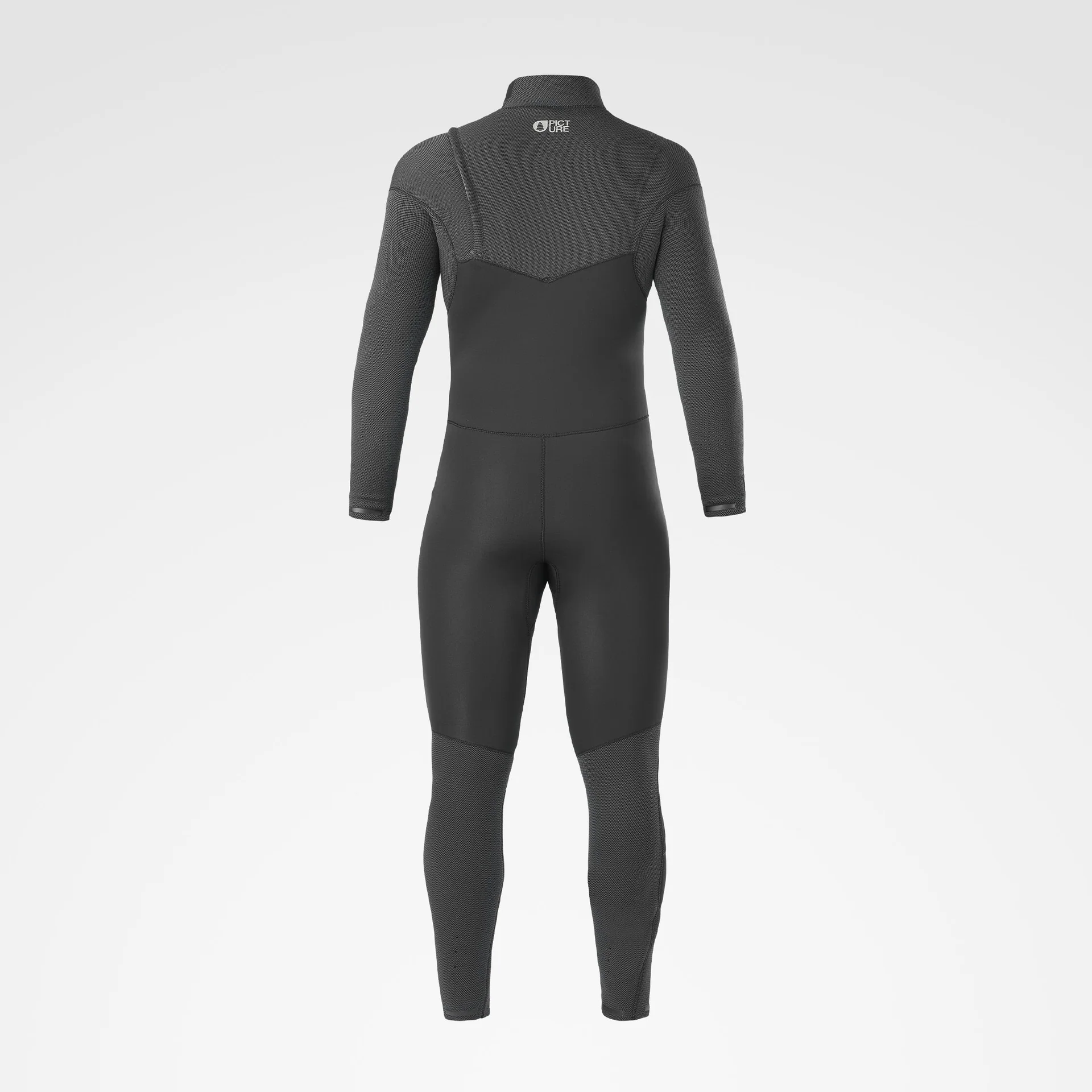 4/3mm Equation Flex Skin Front Chest Zip Fullsuit - Black - Image 8