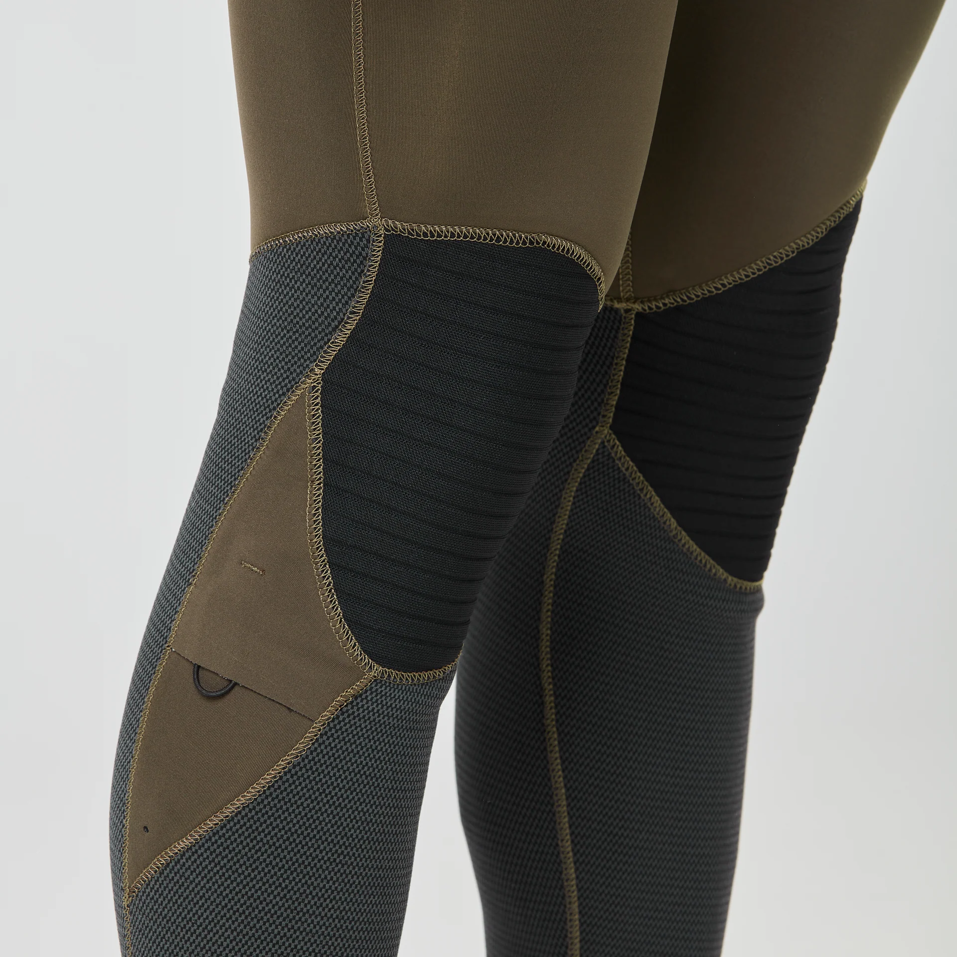 4/3mm Equation Flex Skin Front Chest Zip Fullsuit - Dark Army Green - Image 10