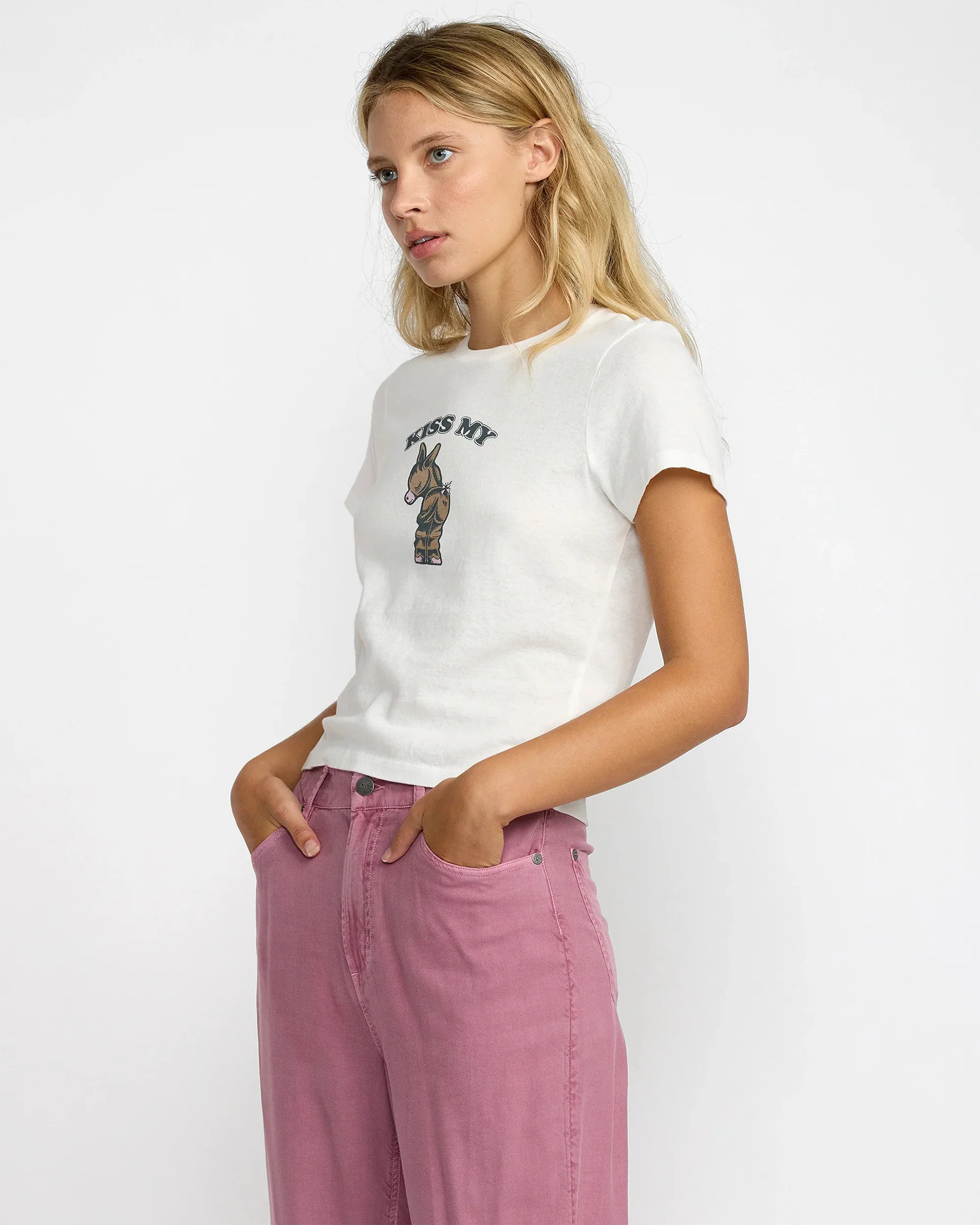 411 S/S T-Shirt - Vintage White - Image 4