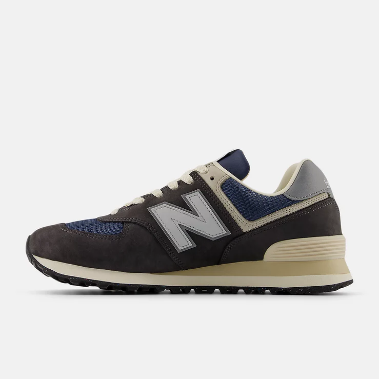 574 Shoes - Black Cement / Slate Grey - Image 4