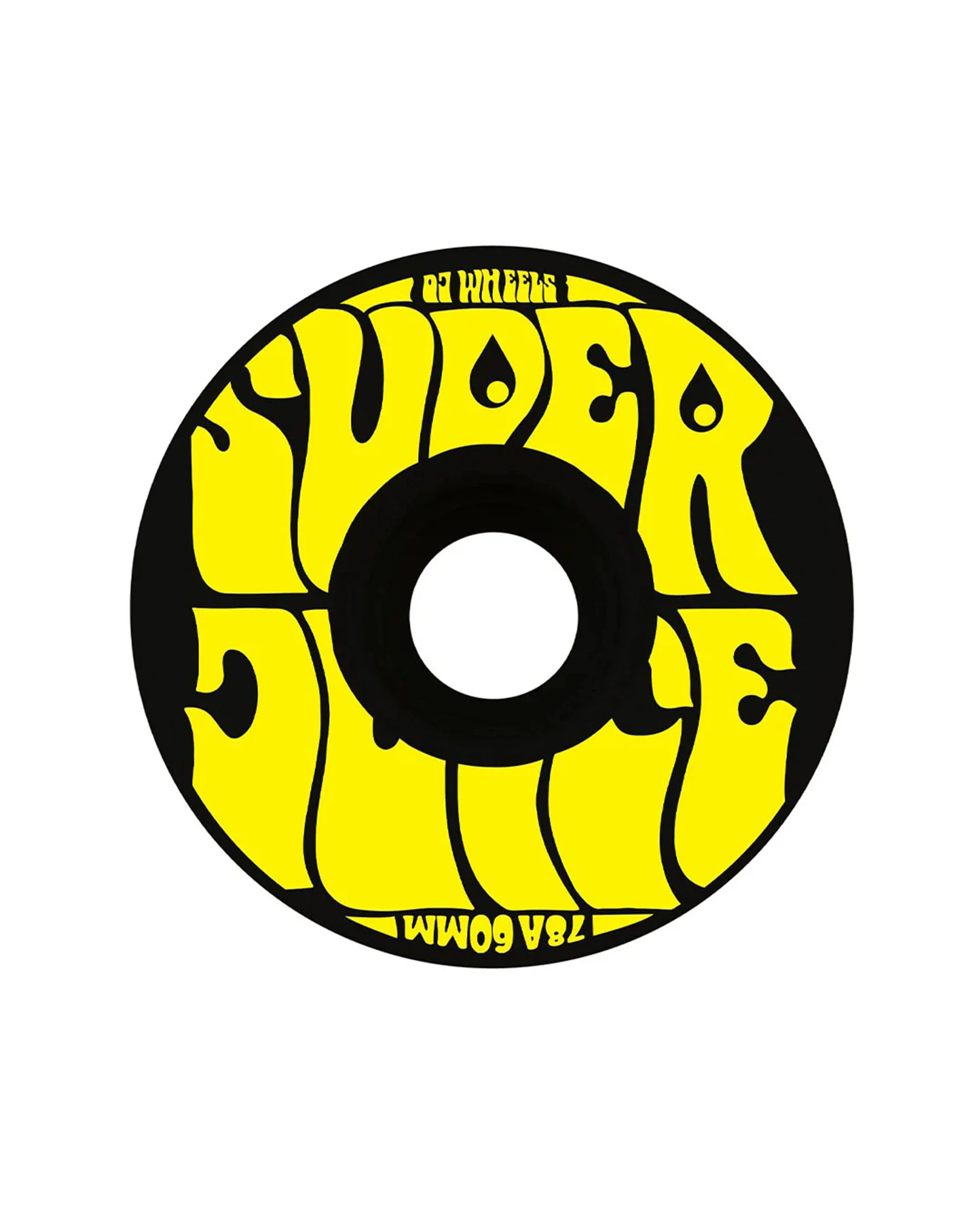 60mm Super Juice 78a Wheels - Black