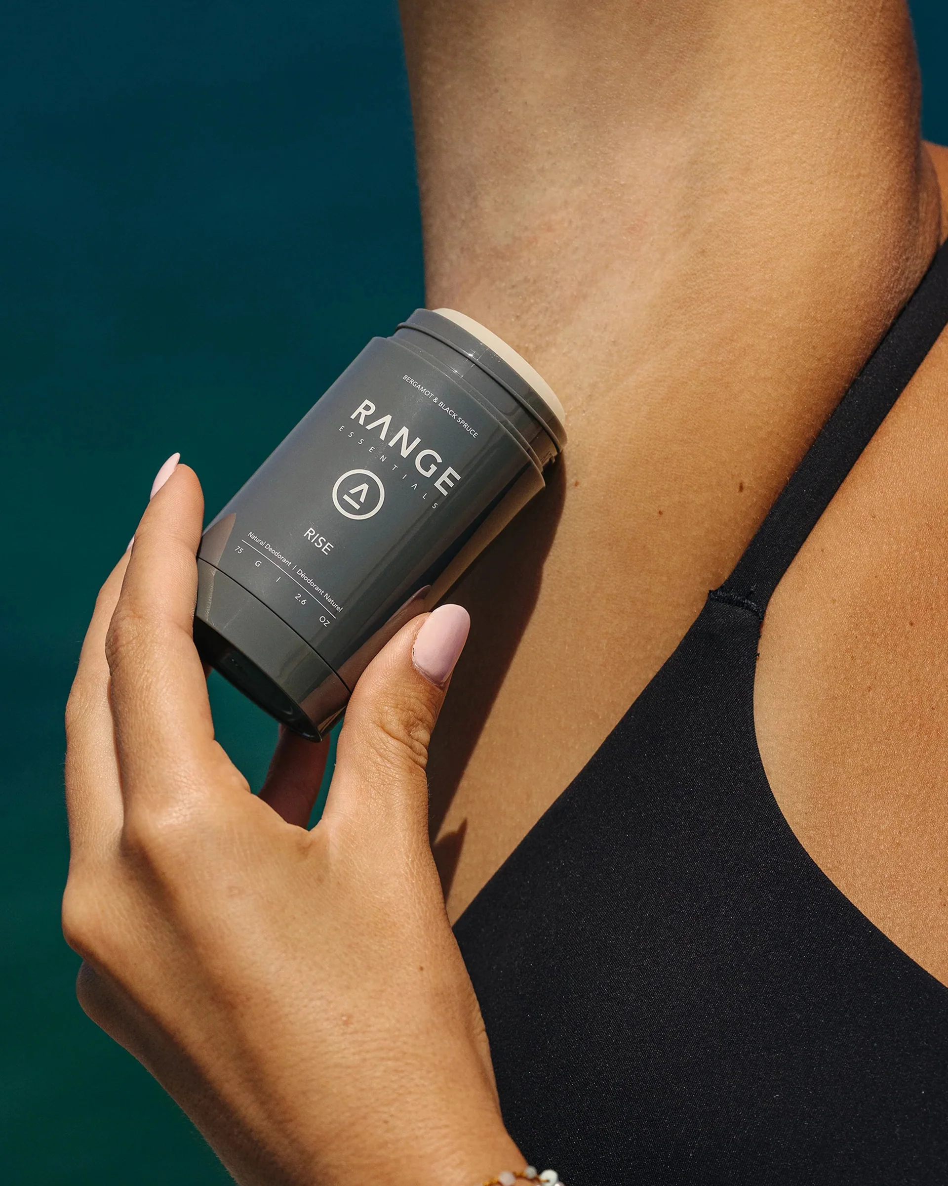 75 G Deodorant - Rise: Bergamot & Black Spruce - Image 2