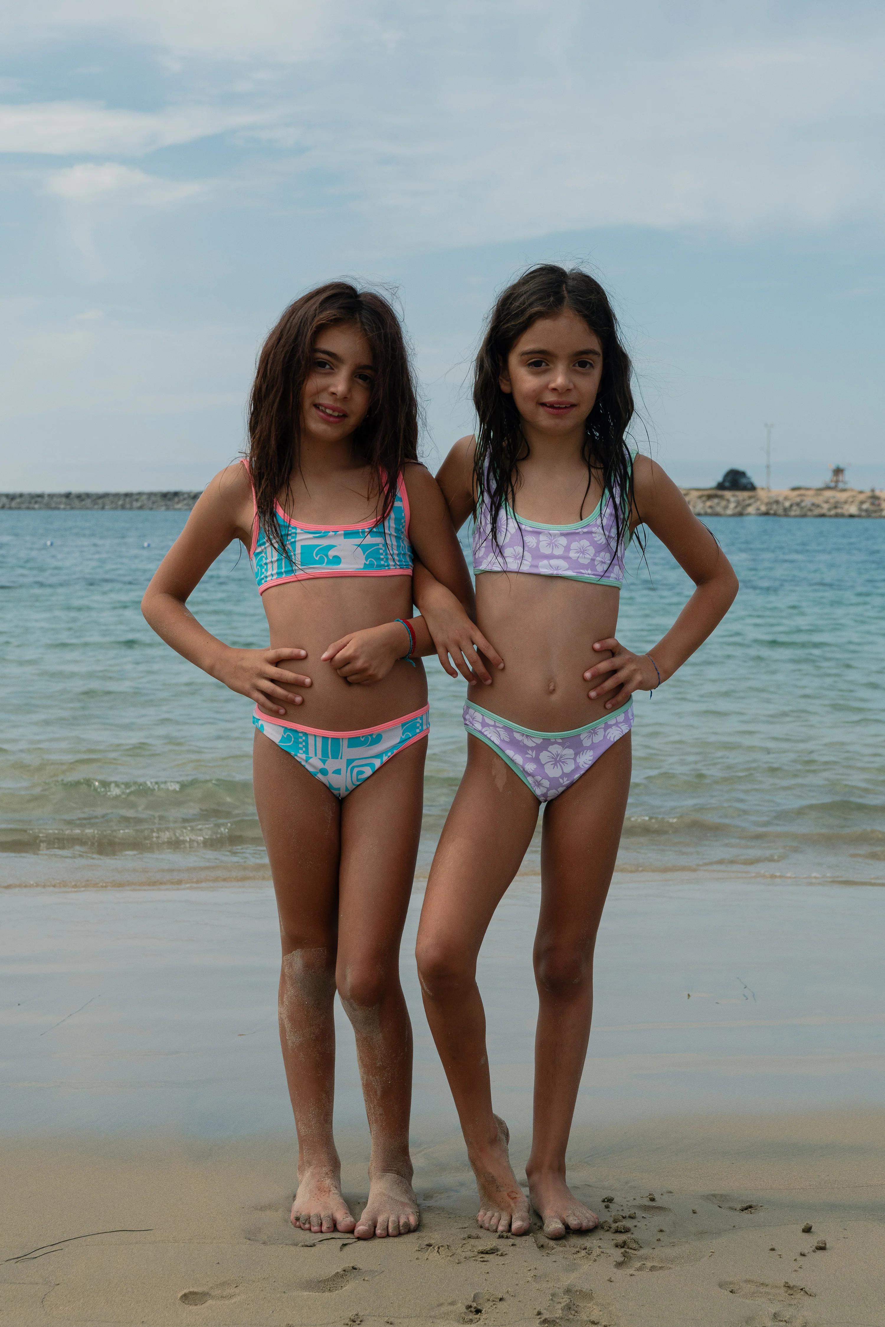 (8-16) Girl's Tiki Swim Set - BLUP - Image 4