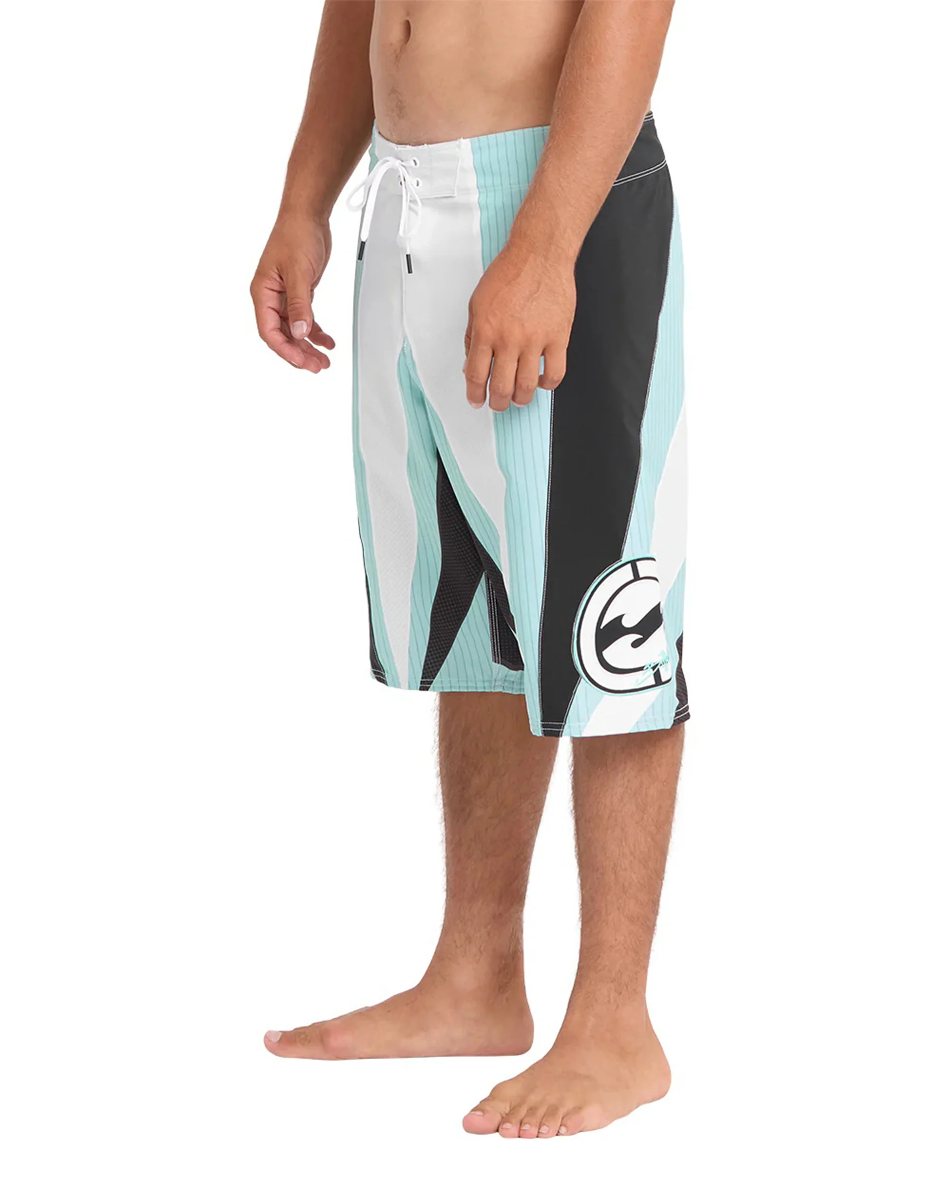 A.I. Samurai Pro 22" Boardshorts - Dusty Blue - Image 3