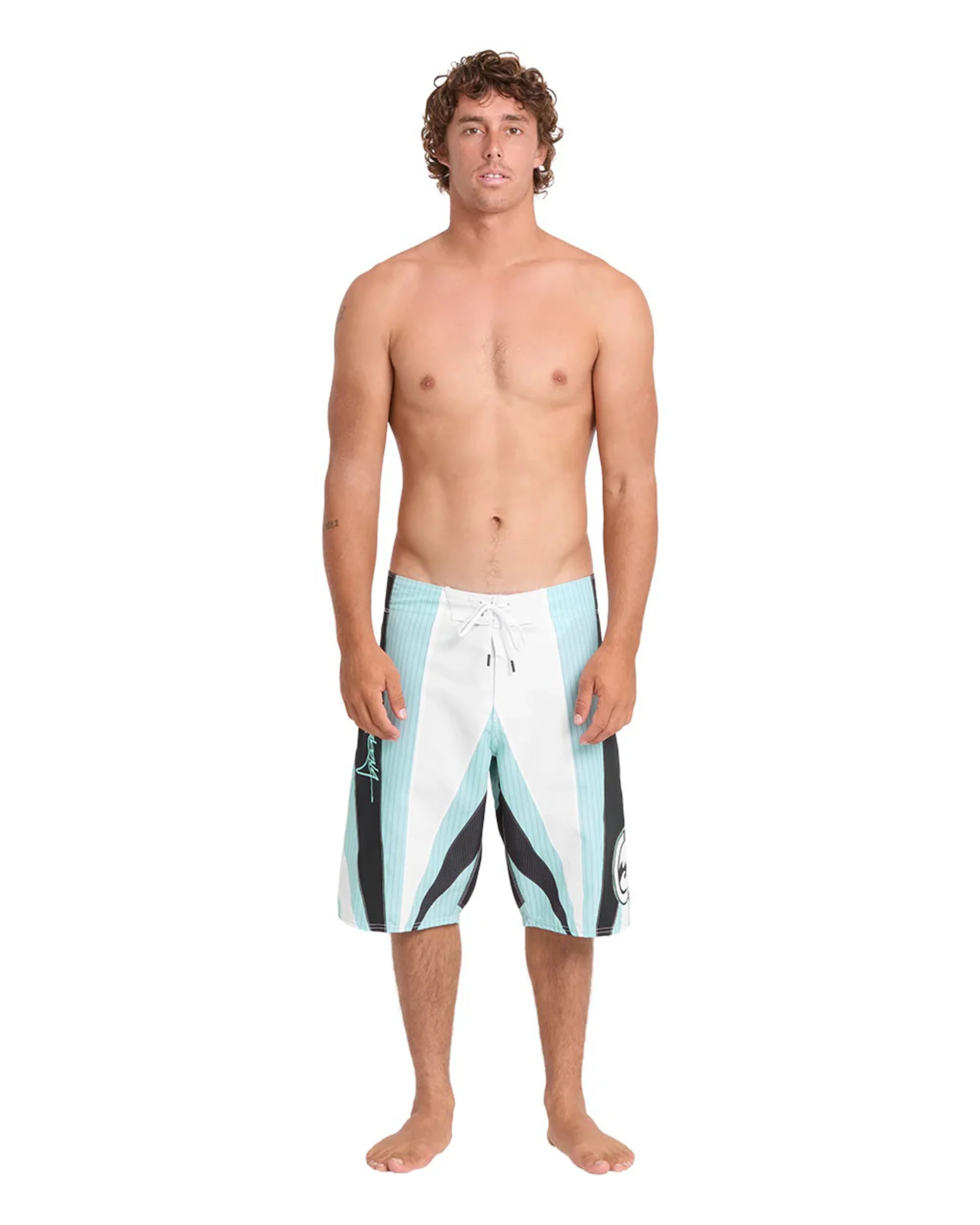 A.I. Samurai Pro 22" Boardshorts - Dusty Blue - Image 4