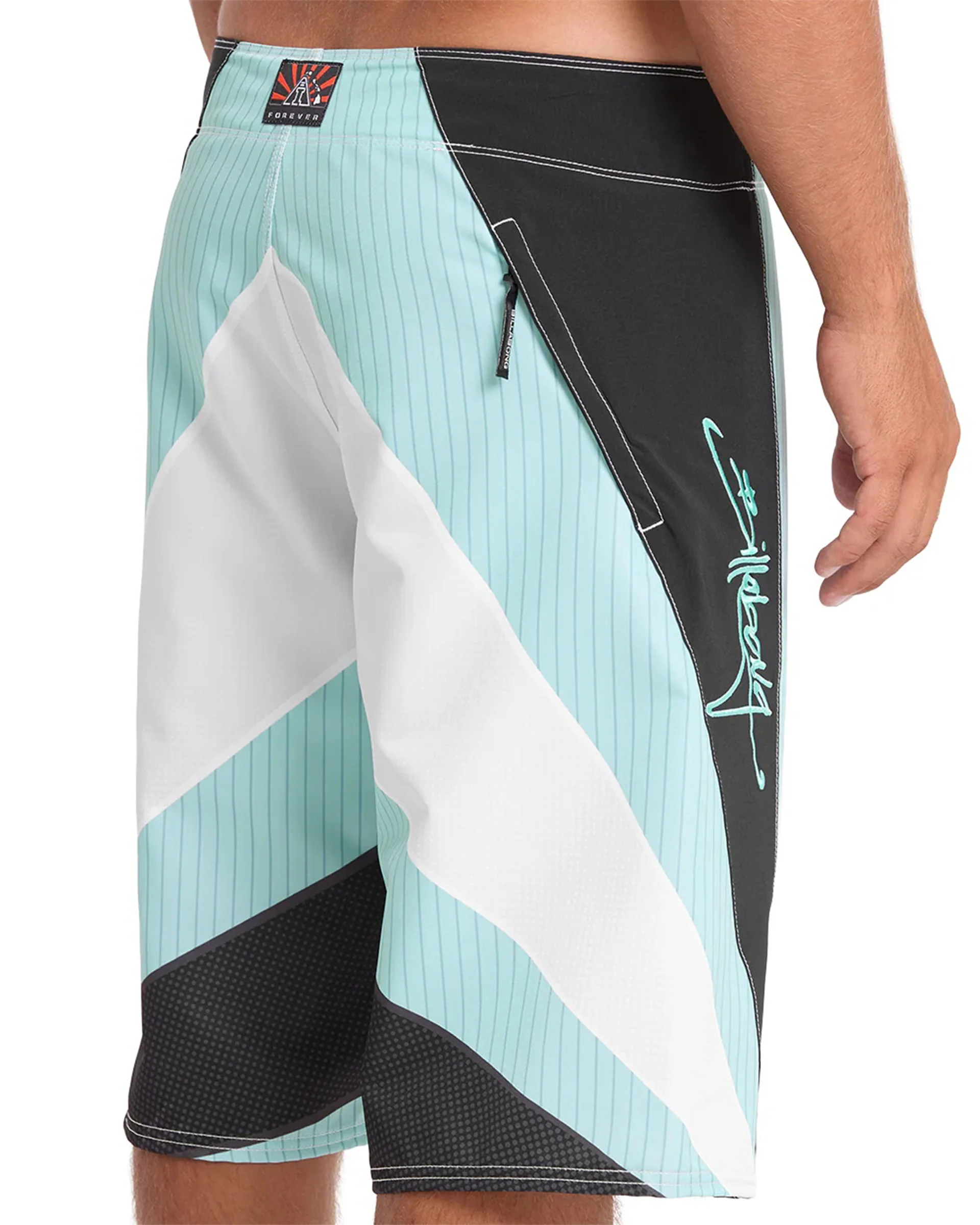 A.I. Samurai Pro 22" Boardshorts - Dusty Blue - Image 5
