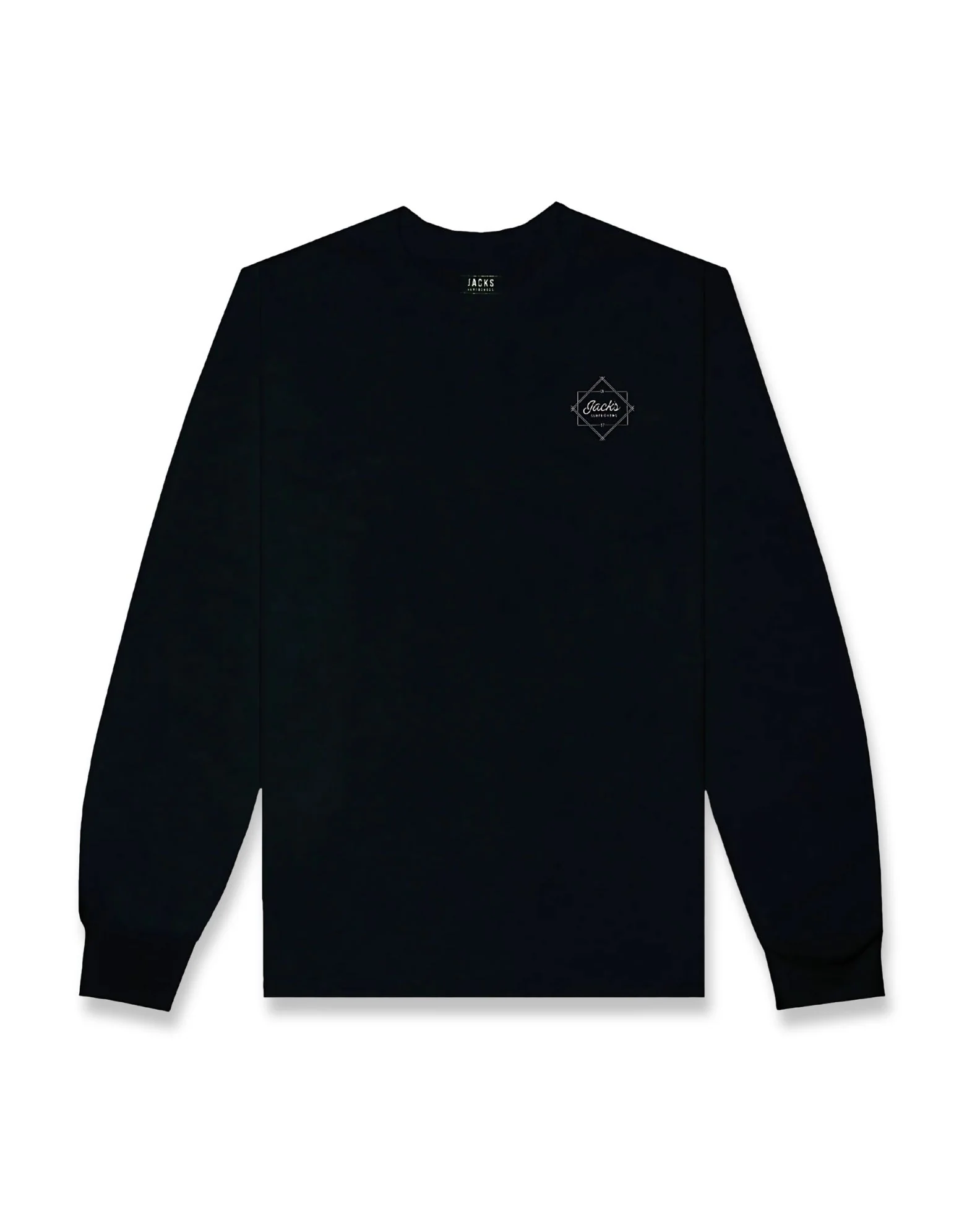 Action Classic Long Sleeve Tee - Black - Image 2