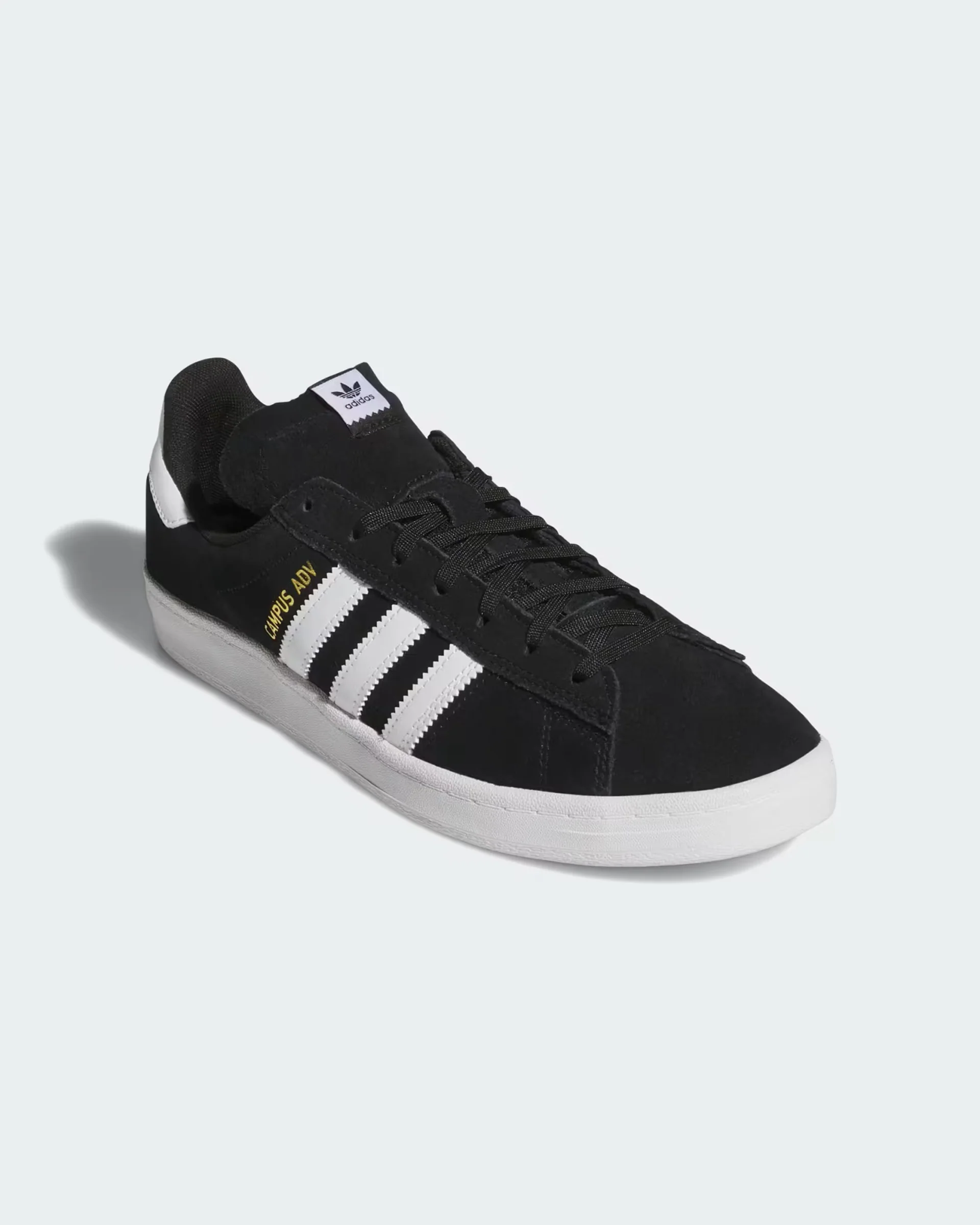Adidas Campus ADV Shoes - Core Black/Cloud White/Cloud White - Image 4