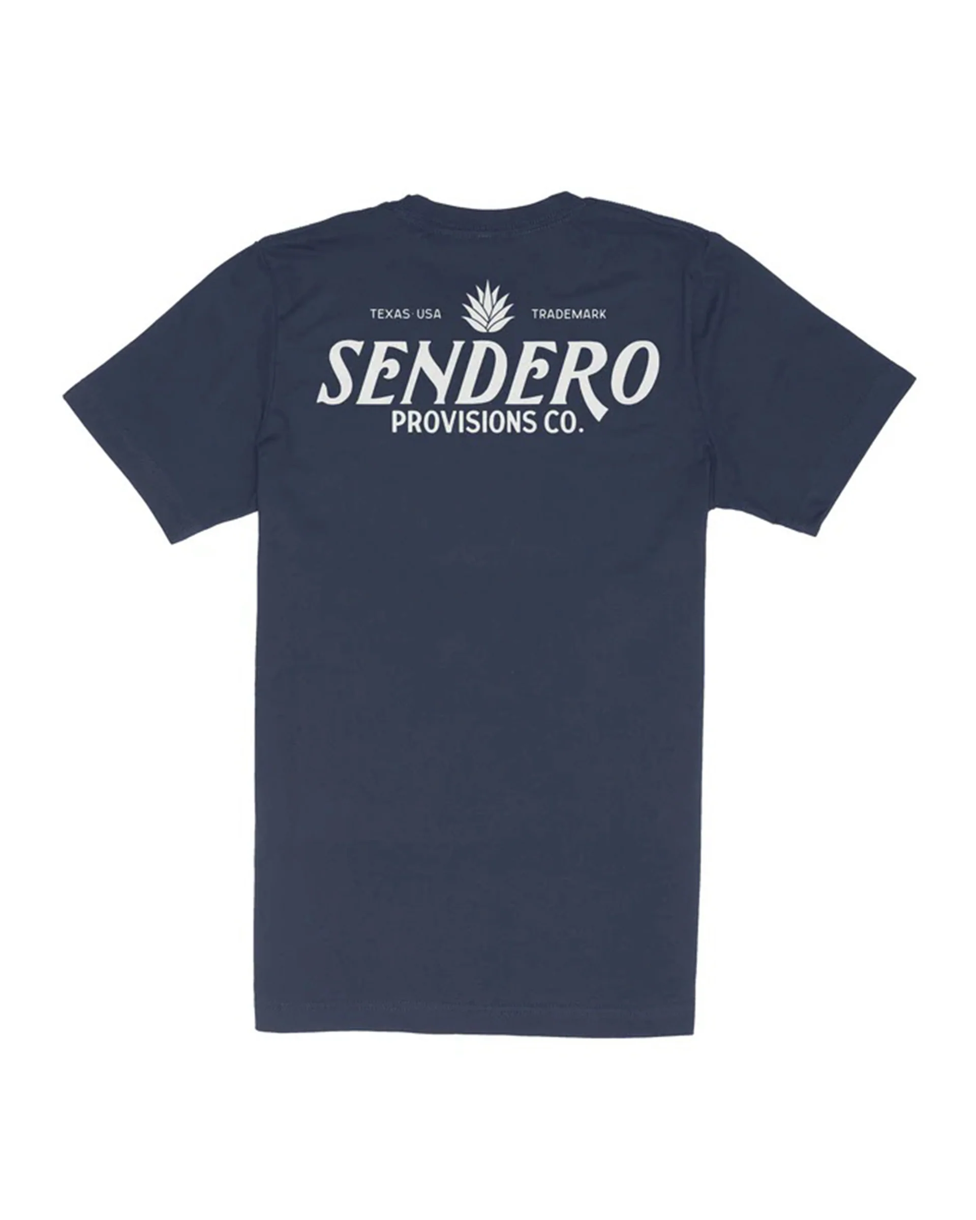 Agave Logo S/S T-Shirt - Navy - Image 2