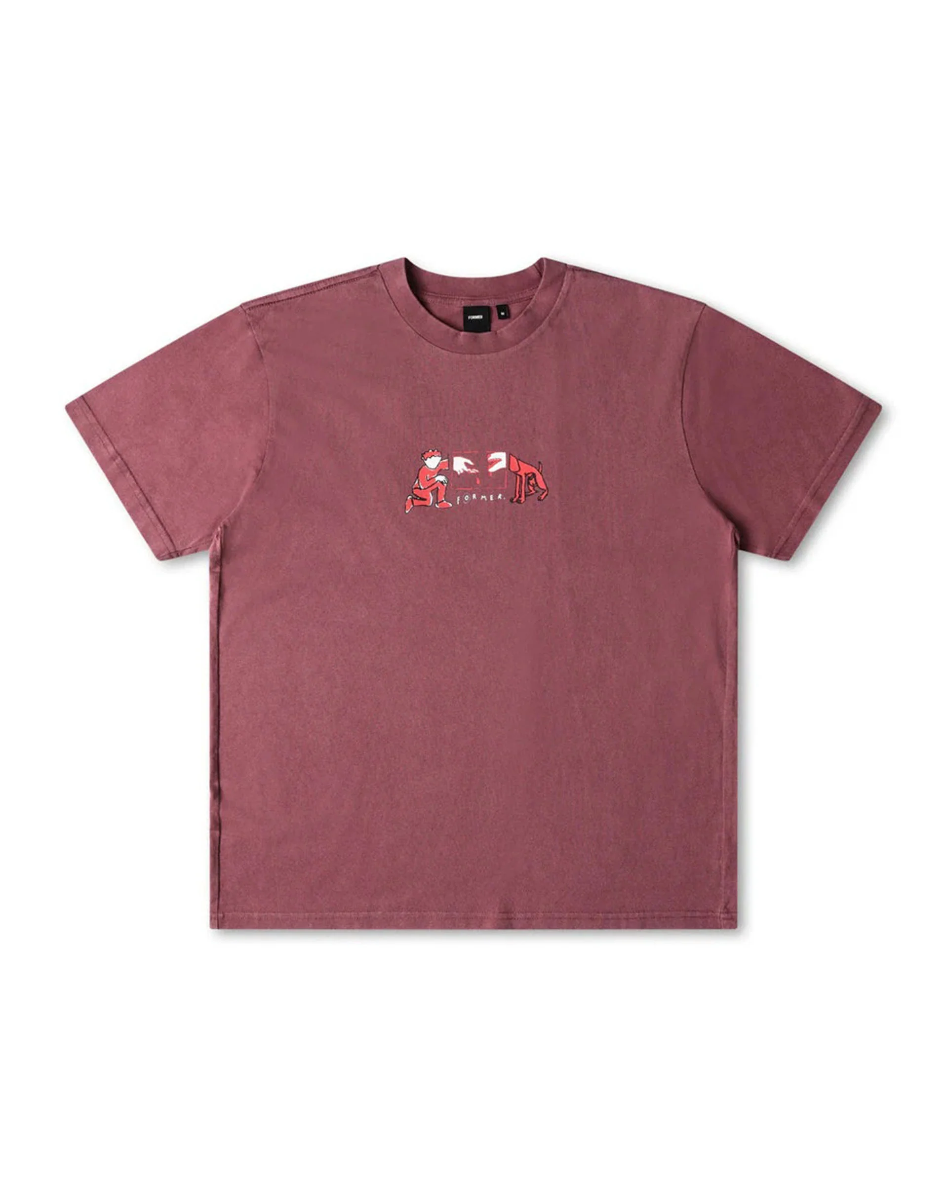 Aid S/S T-Shirt - Plum