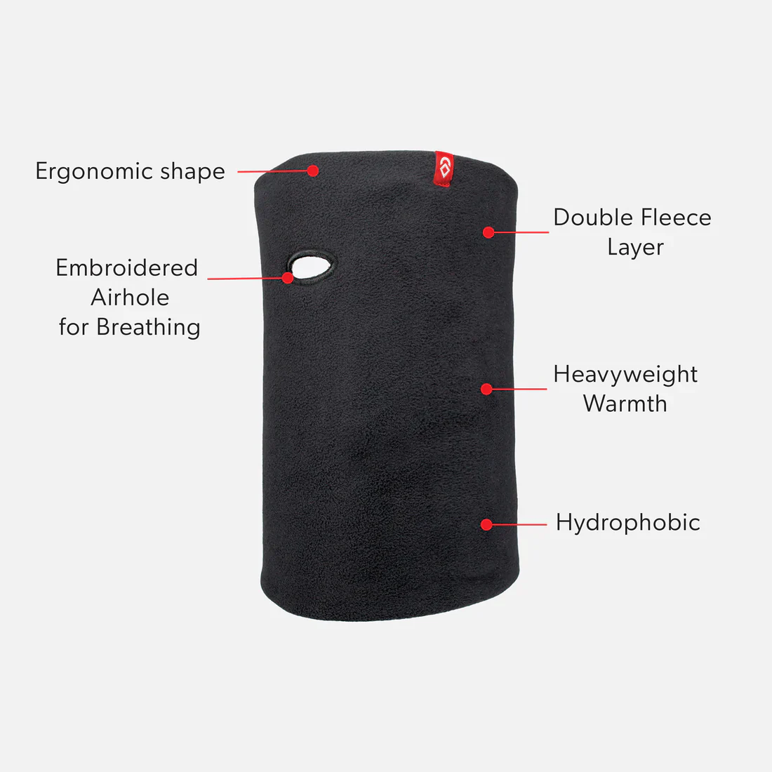 Airtube Classic Mircofleece - Black - Image 2