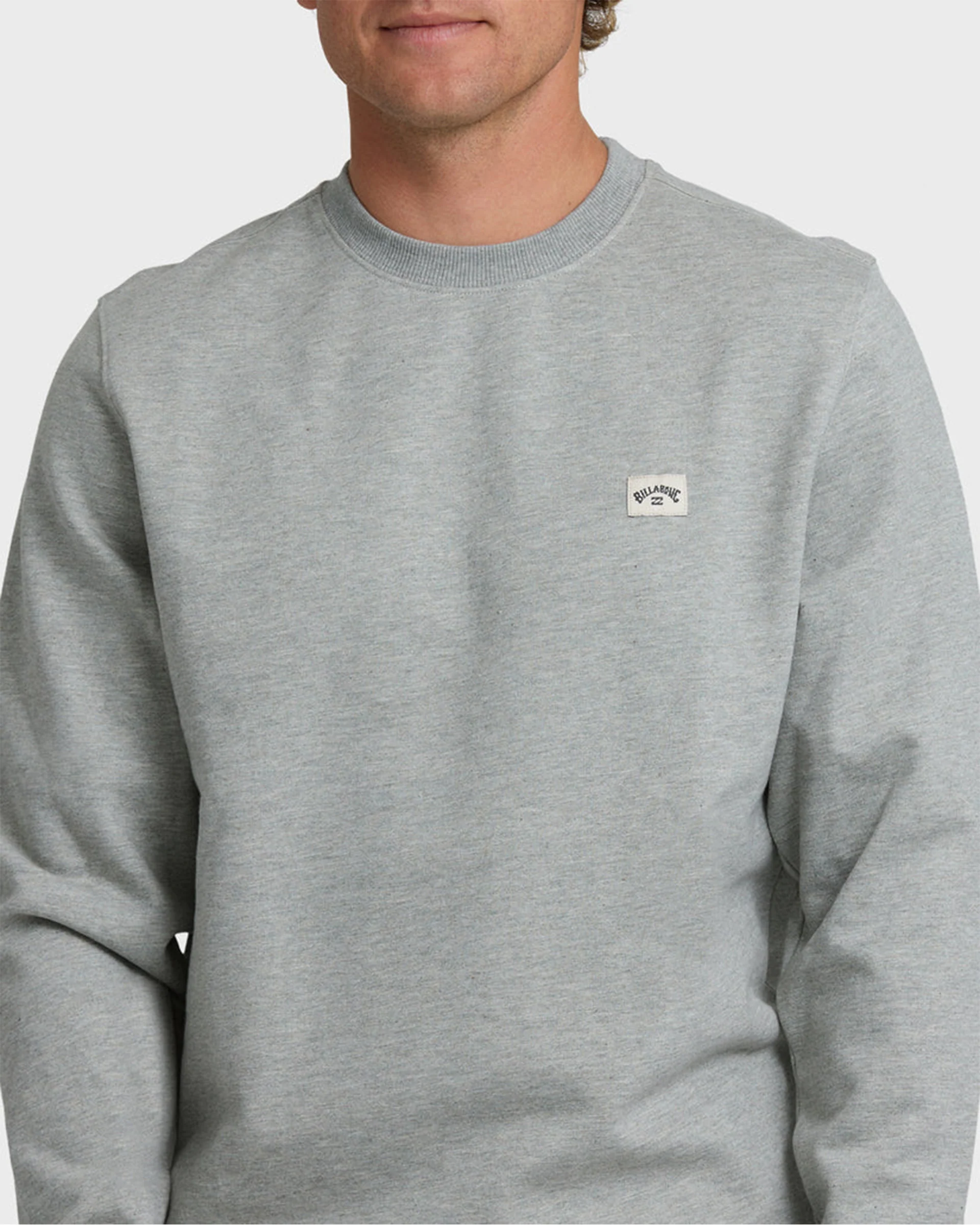 All Day Crewneck Sweatshirt - Grey Heather - Image 5