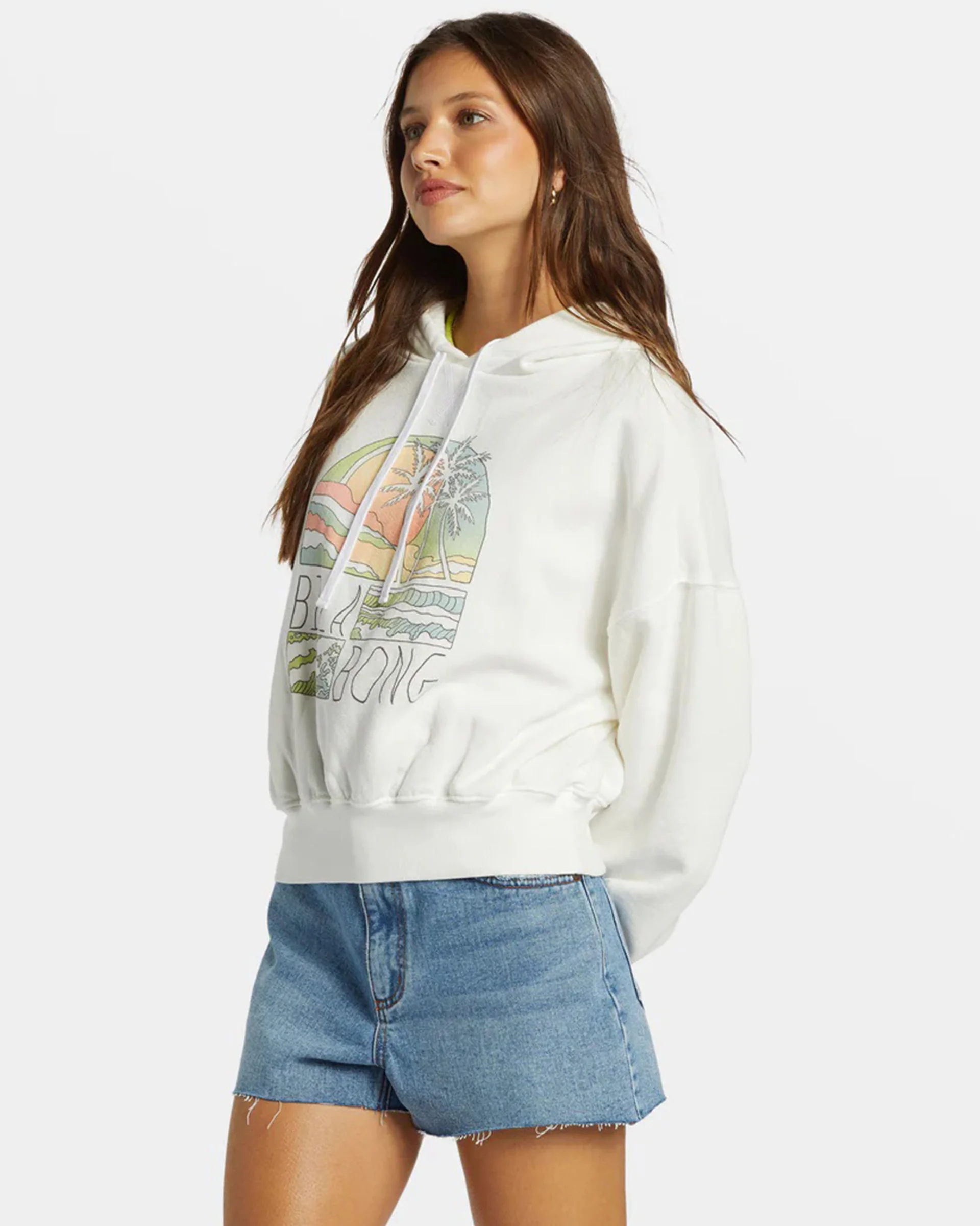 All Time Fleece Pullover Sweatshirt - Salt Crystal - Image 3