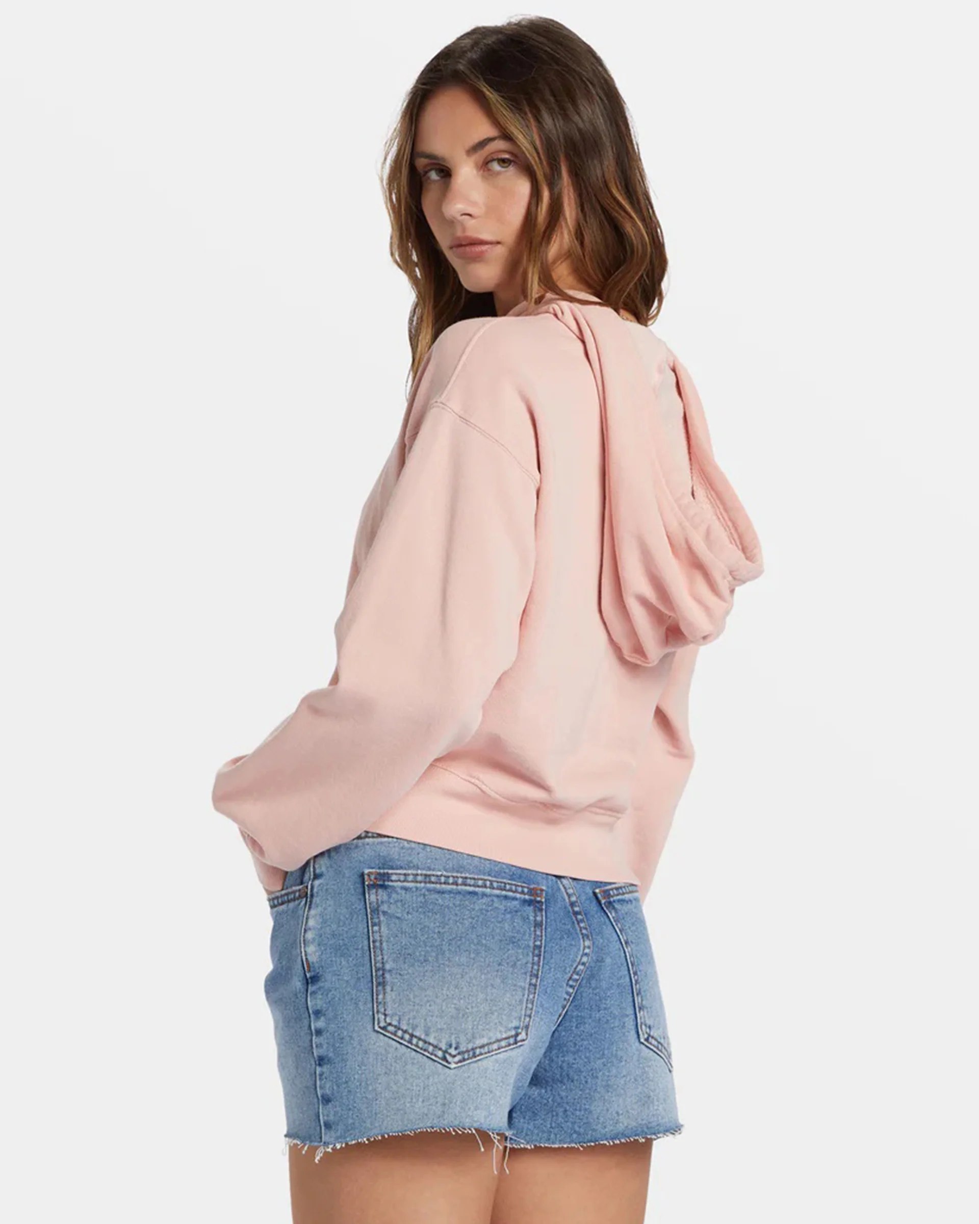 All Time Fleece Pullover Sweatshirt - Dusty Peach - Image 3