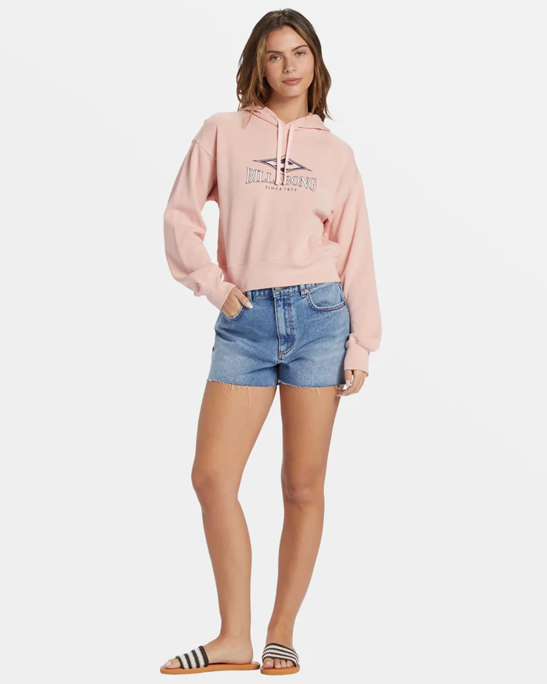 All Time Fleece Pullover Sweatshirt - Dusty Peach - Image 5