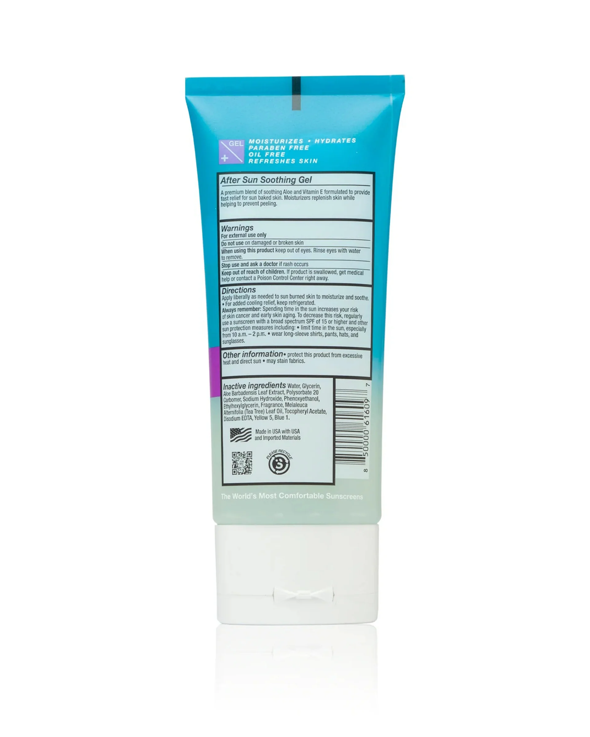 Aloe Vera After Sun Gel 6oz - Image 2