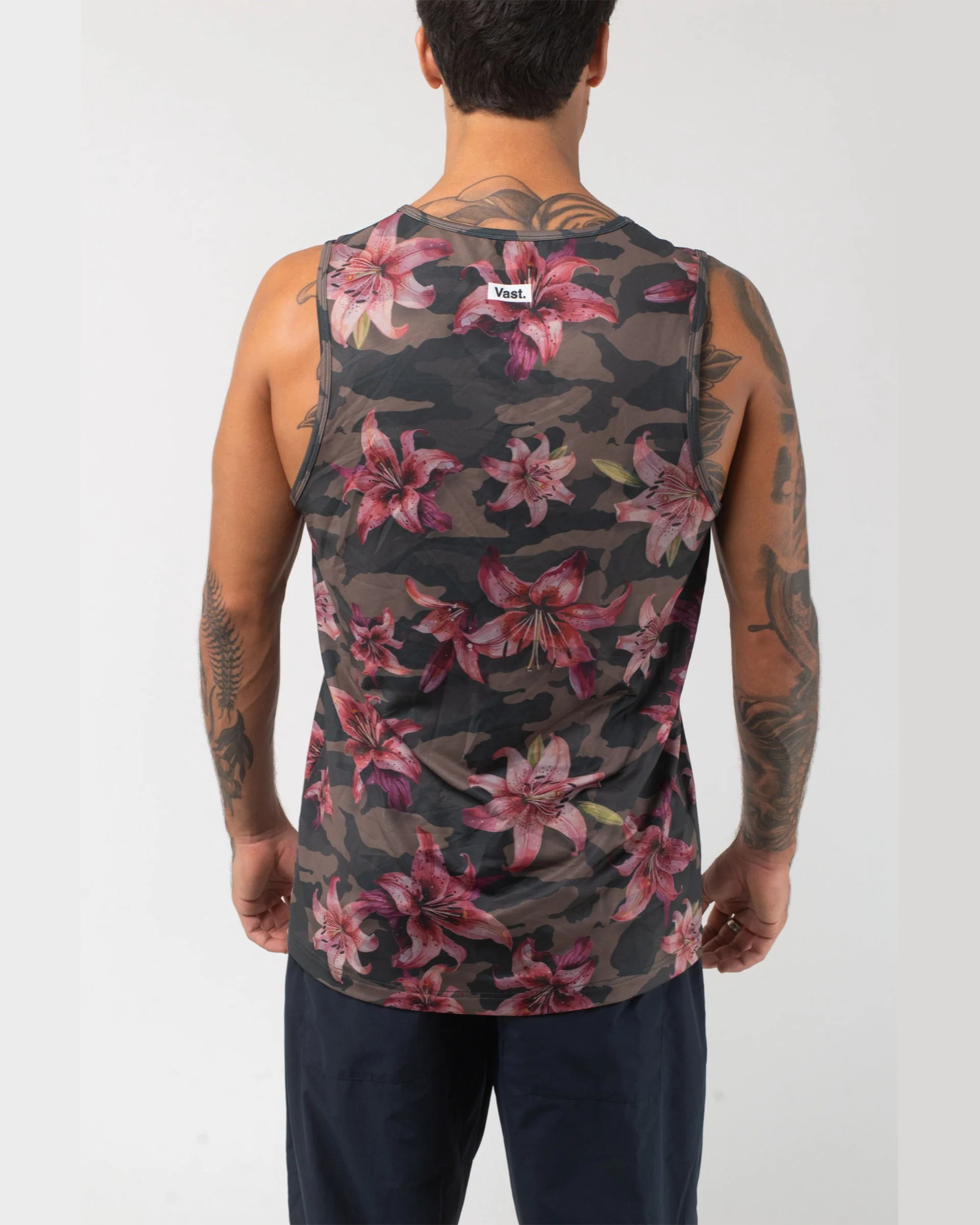 Aqua Terra Floral Blend Camo Tech Tank - Camo - Image 2