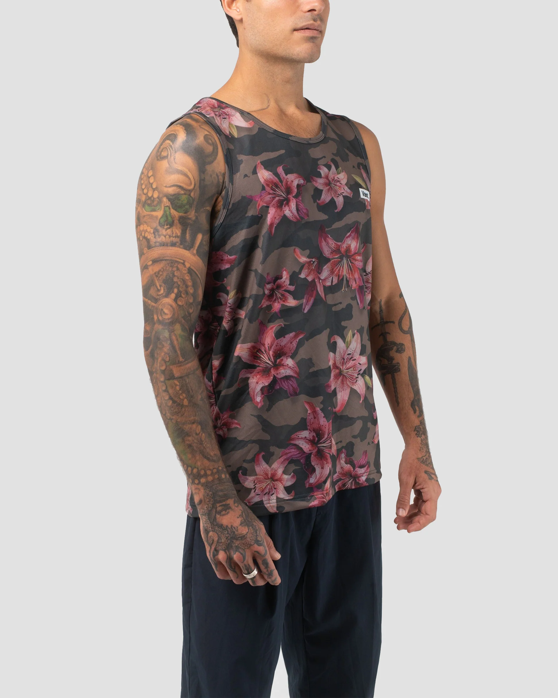 Aqua Terra Floral Blend Camo Tech Tank - Camo - Image 4