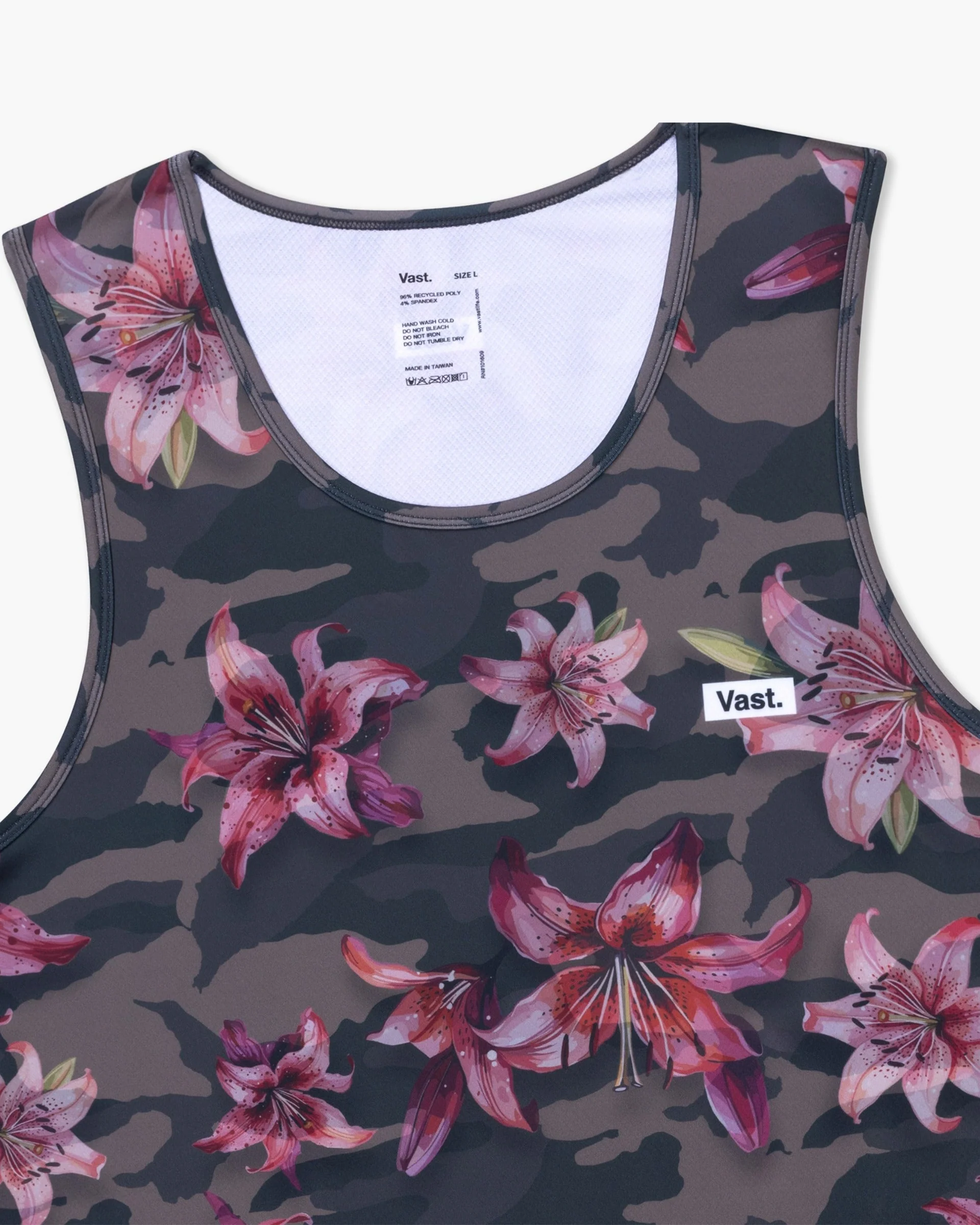 Aqua Terra Floral Blend Camo Tech Tank - Camo - Image 8