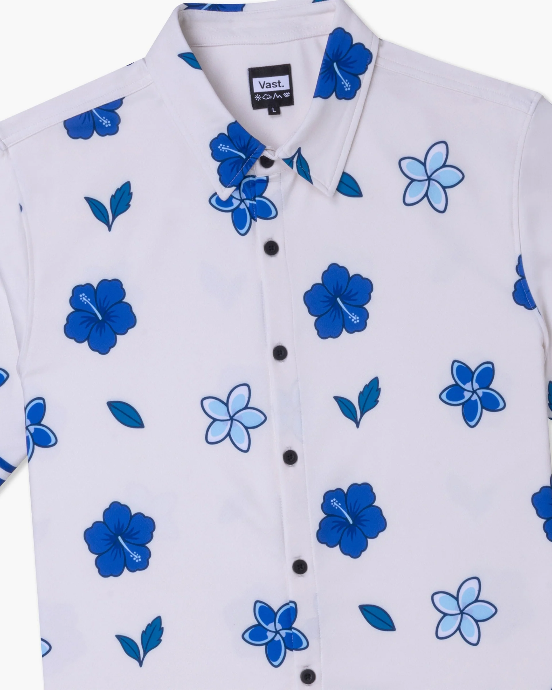 Aqua Terra Floral Dream Tech Button Up - Sand Multi - Image 3