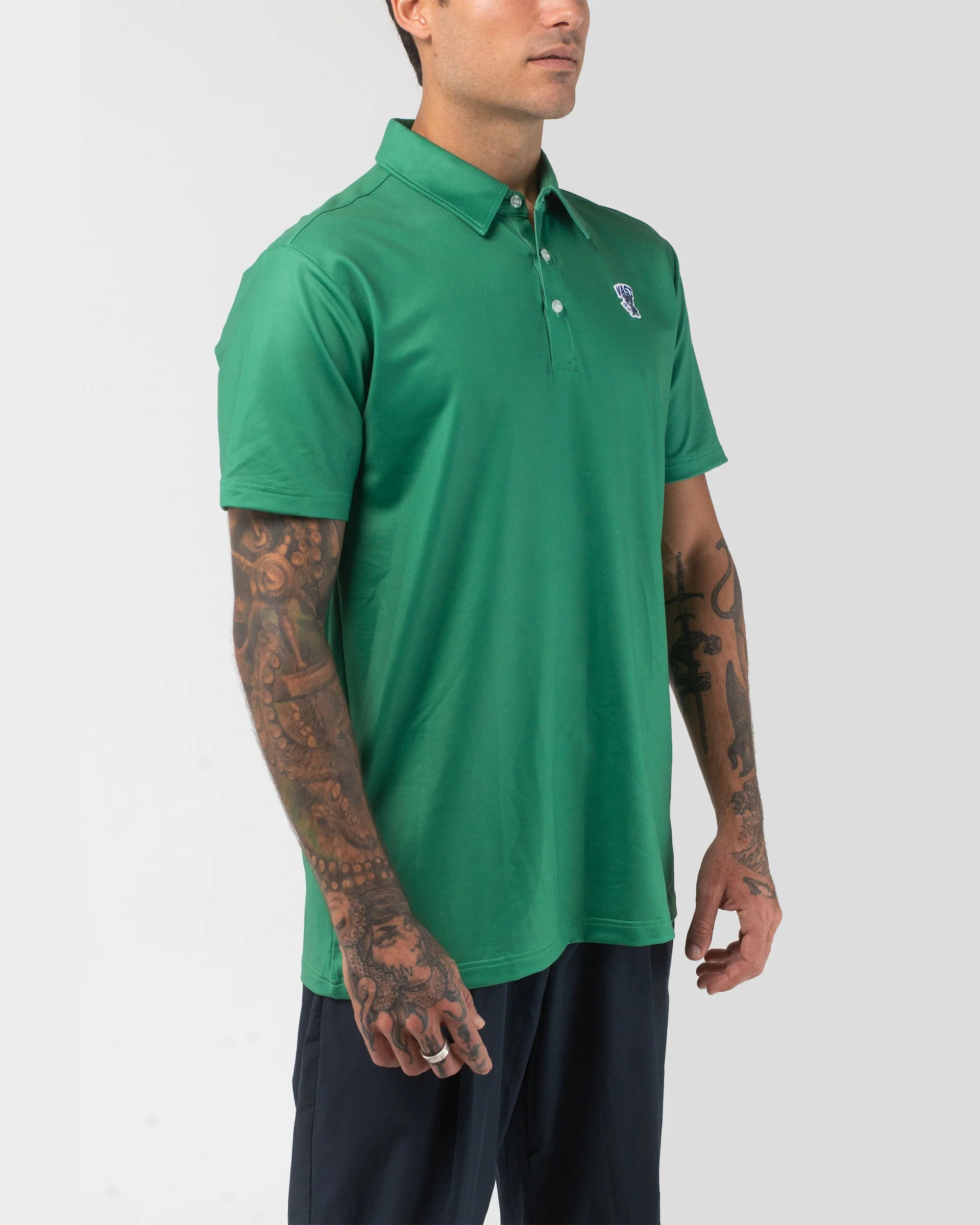 Aqua Terra Formosa Bear Polo Shirt - Green - Image 4