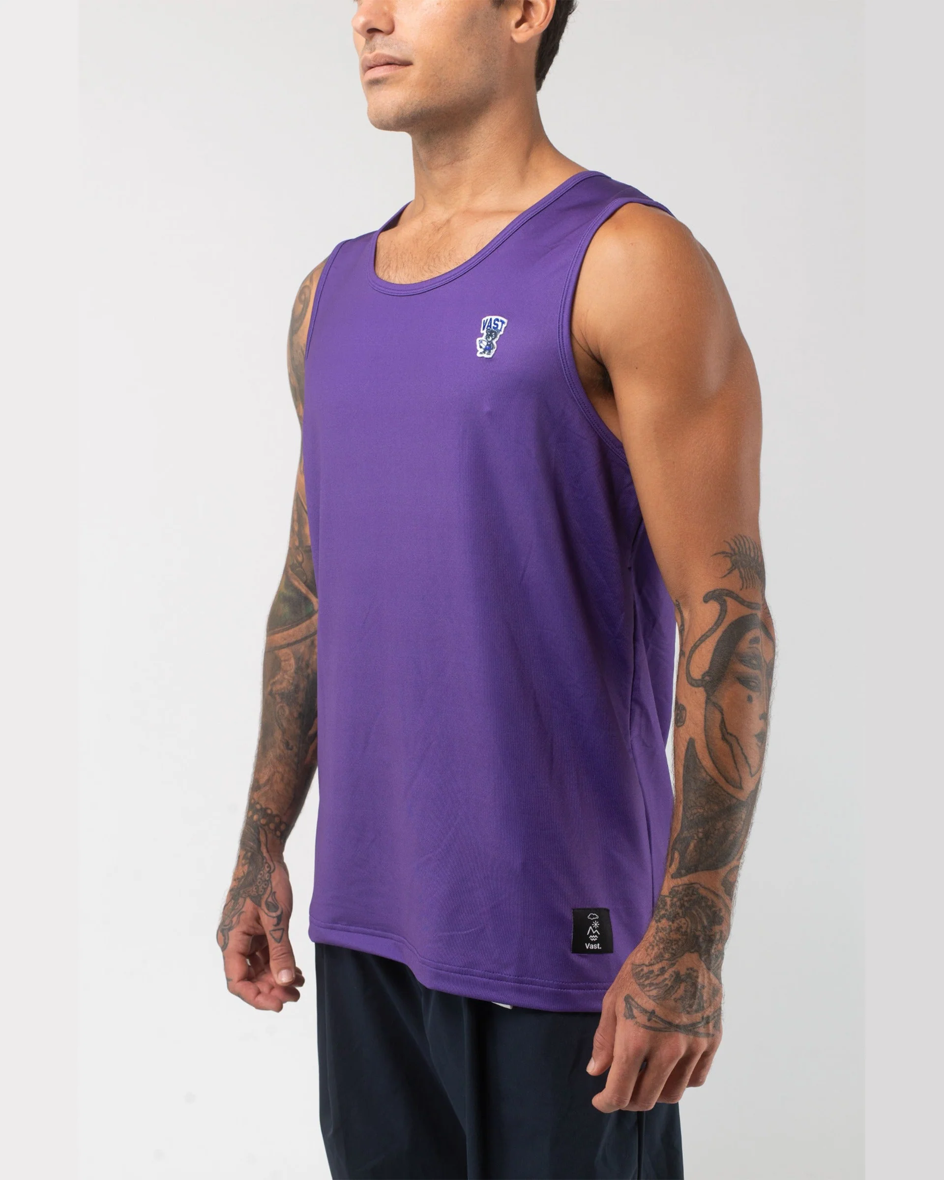 Aqua Terra Formosa Bear Tech Tank - Purple - Image 3