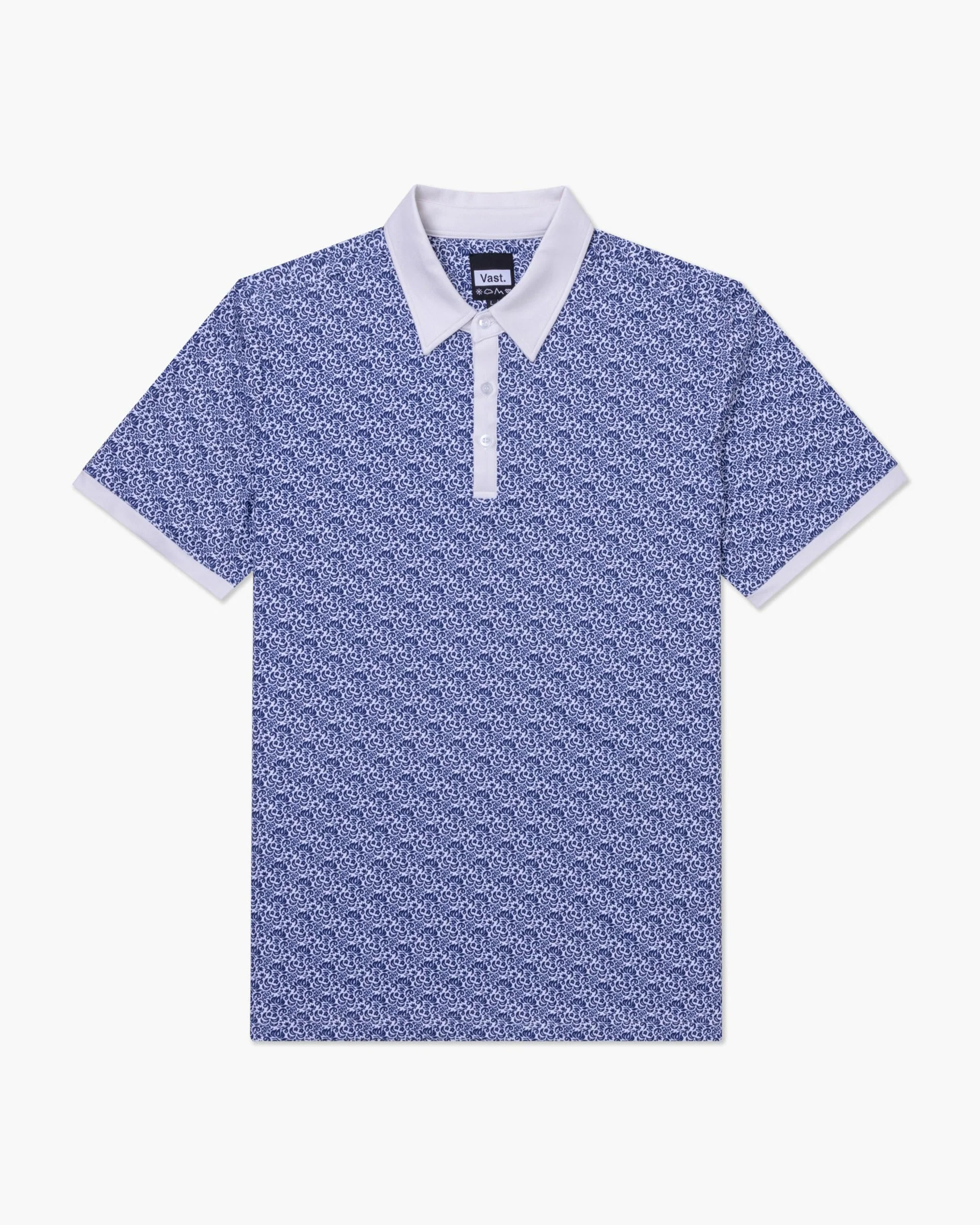 Aqua Terra Heritage Polo Shirt - Navy - Image 6