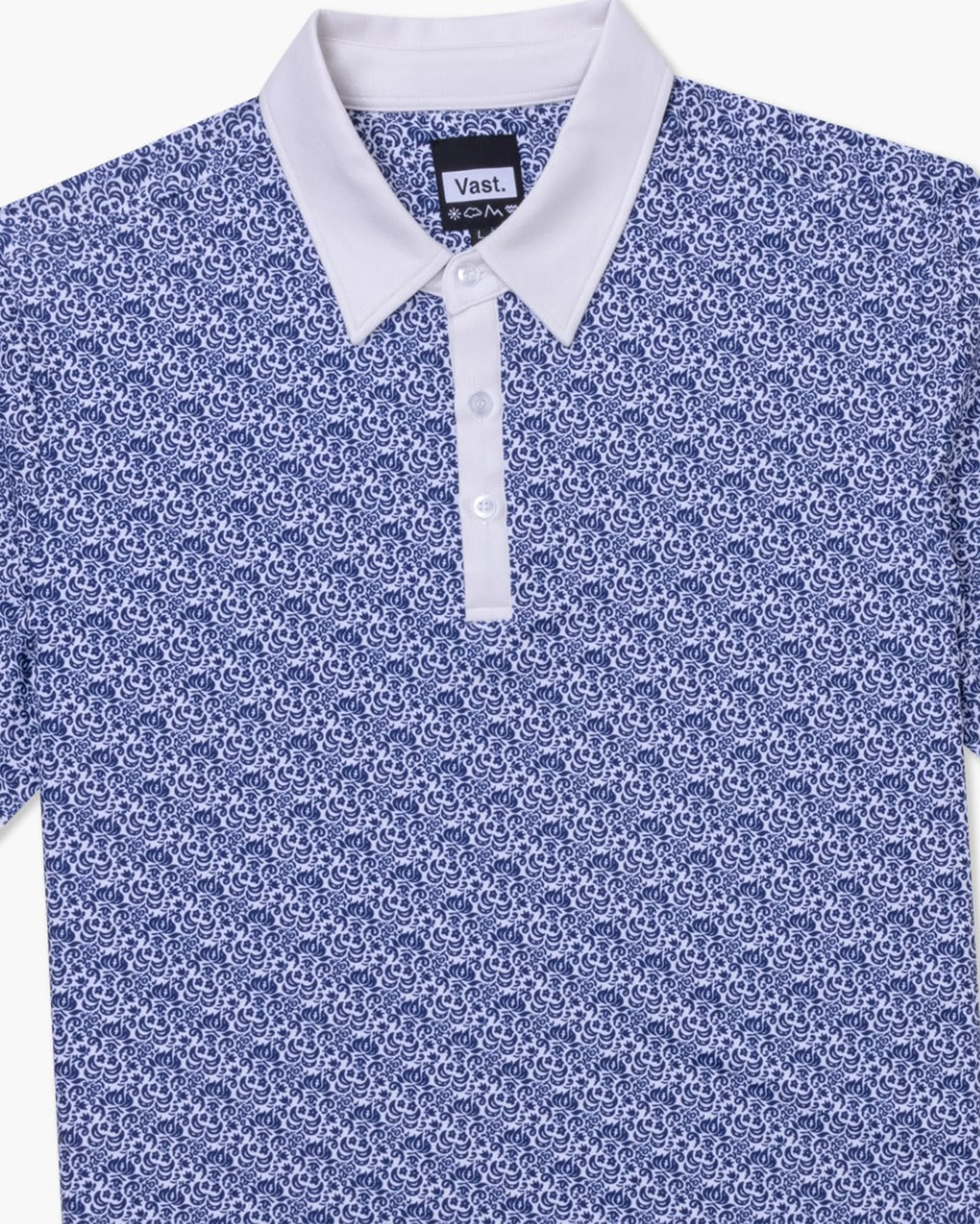 Aqua Terra Heritage Polo Shirt - Navy - Image 7