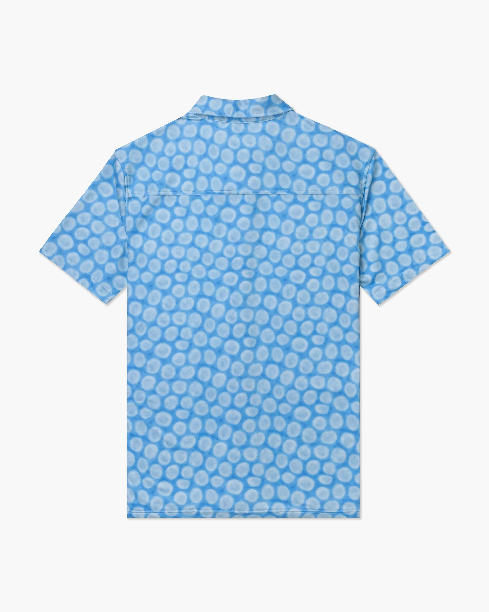Aqua Terra Mid Century Modern Tech Button Up Shirt - Green Multi - Image 6